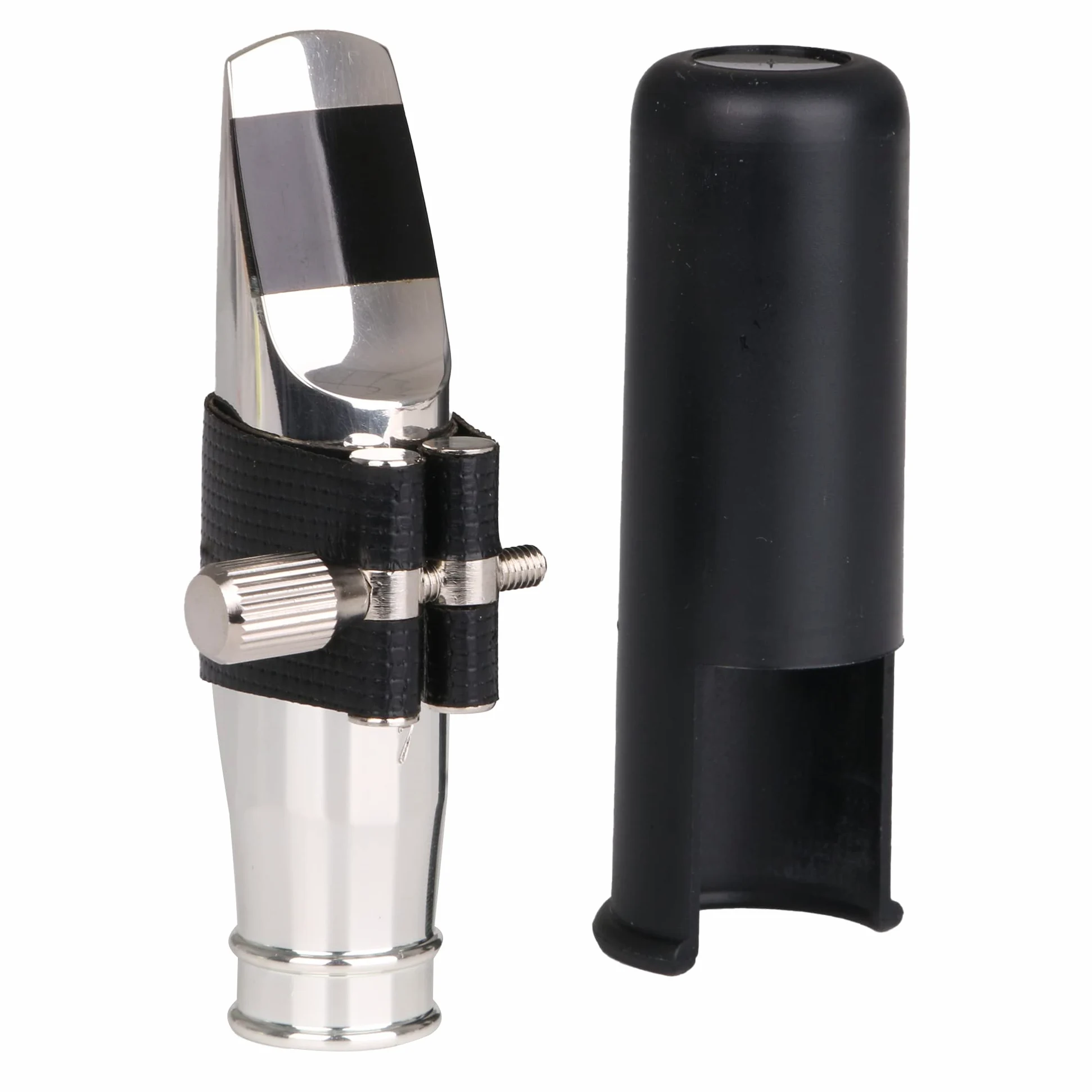 Yibuy - Bocchino per sassofono contralto, 7 # in pelle PU