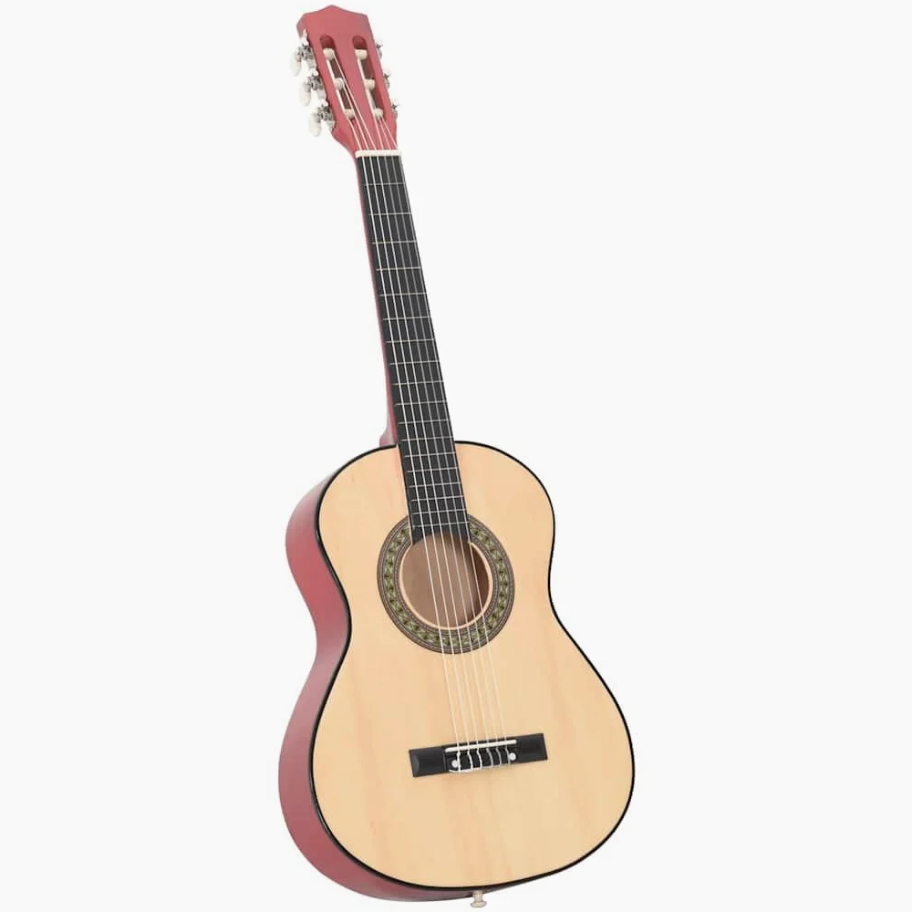 Generico Chitarra Classica per Principianti e Bambini 1/2 34" in Tiglio,Arte e so,Hobby e Arti Creative,Strumenti Musicali,Strumenti a Corda,Chitarre,Marrone Chiaro,1.7 kg,70122