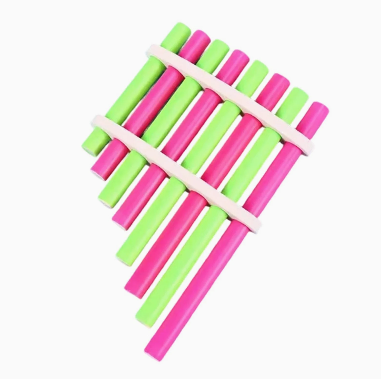 Flauto Di Pan Strumento Musicale A Flauto Di Pan Fai Da Te Che Realizza Materiali Invenzione Abilità Pratiche