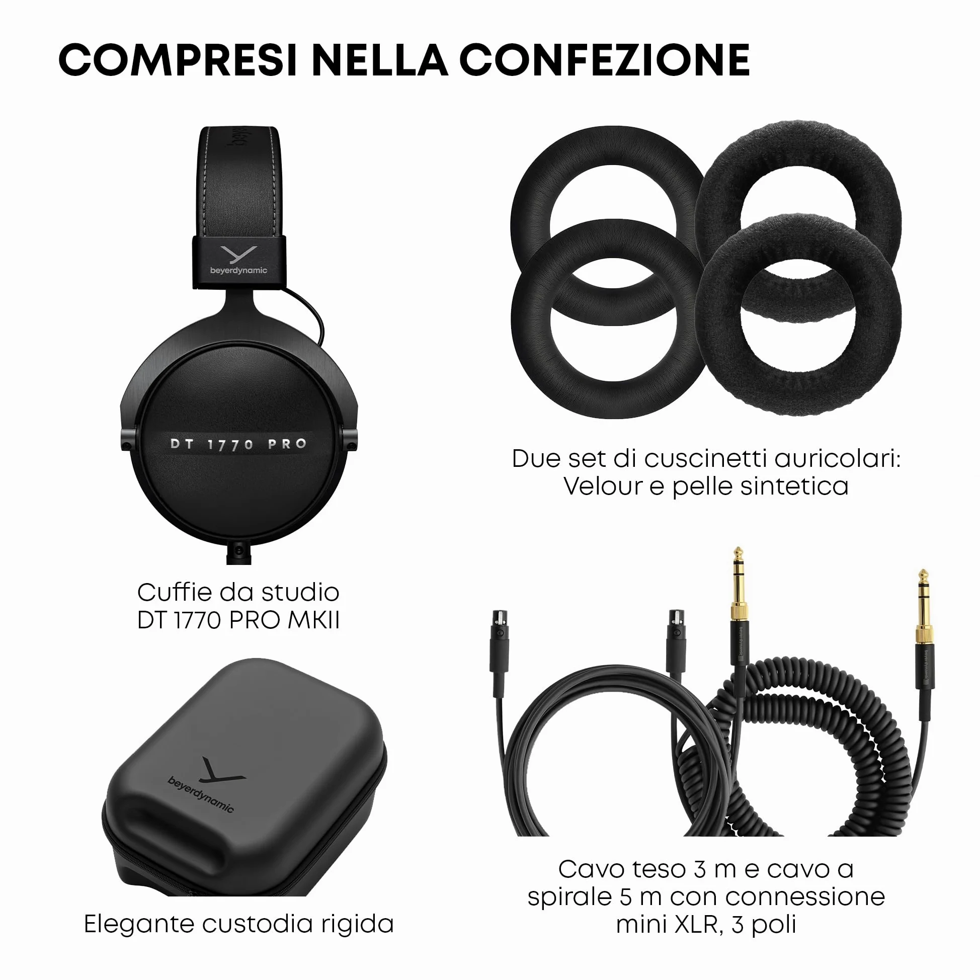 beyerdynamic DT 1770 PRO Modello di cuffie di riferimento per uso in applicazioni studio