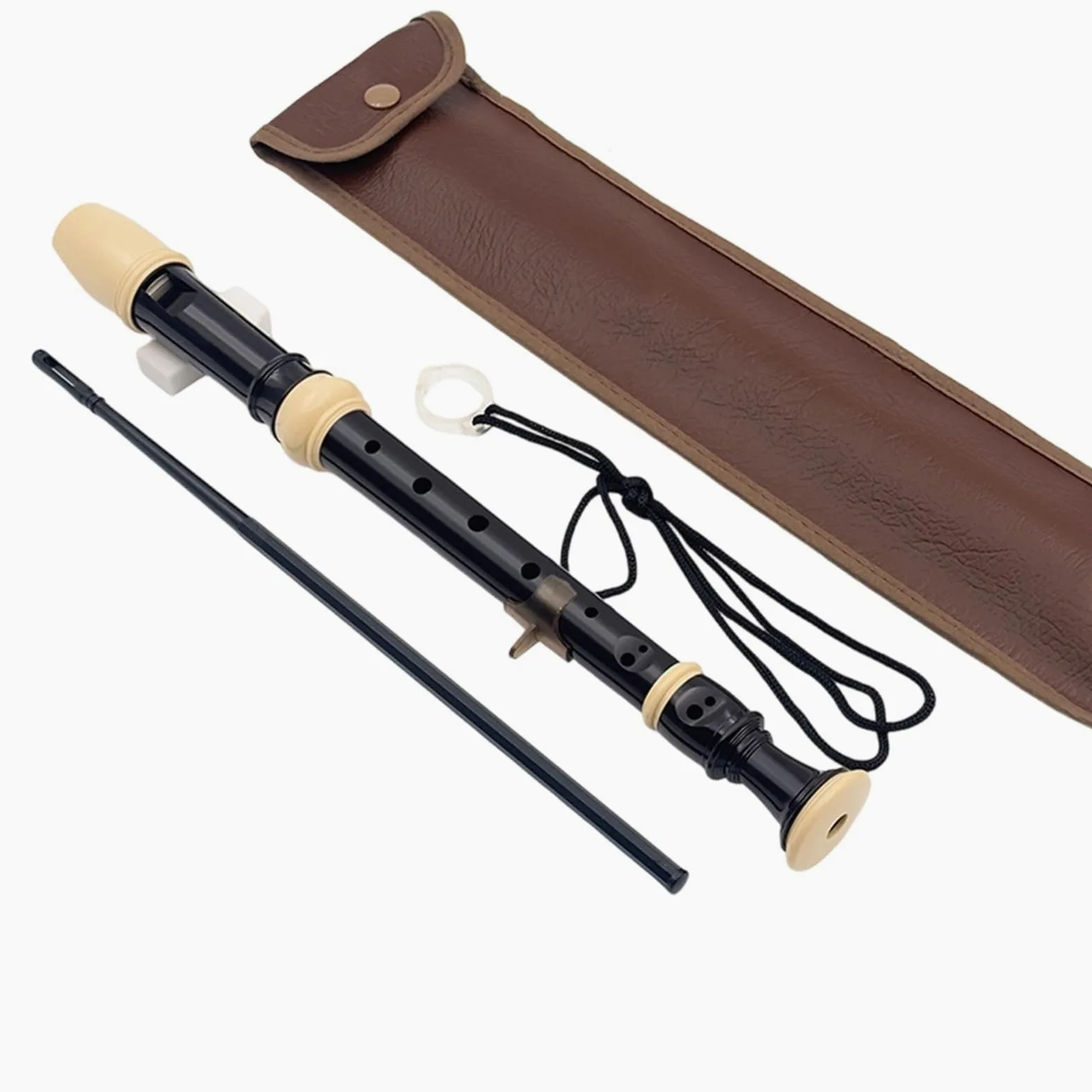 Flauto Dolce Strumenti Musicali Flauti Dolci Contralto A 6/8 Fori In Legno Massello ABS