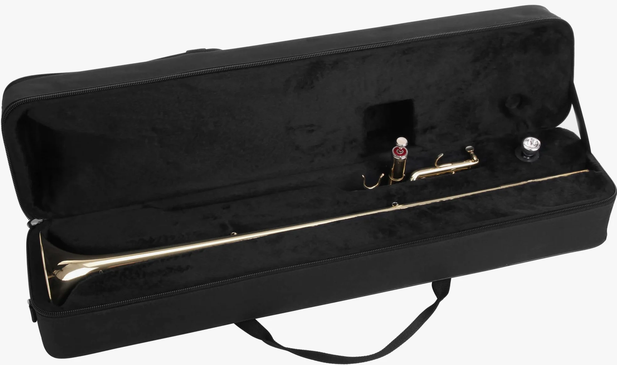 Classic Cantabile AT-1871 Tromba Aida (Strumento da fanfara, con bocchino e custodia) oro