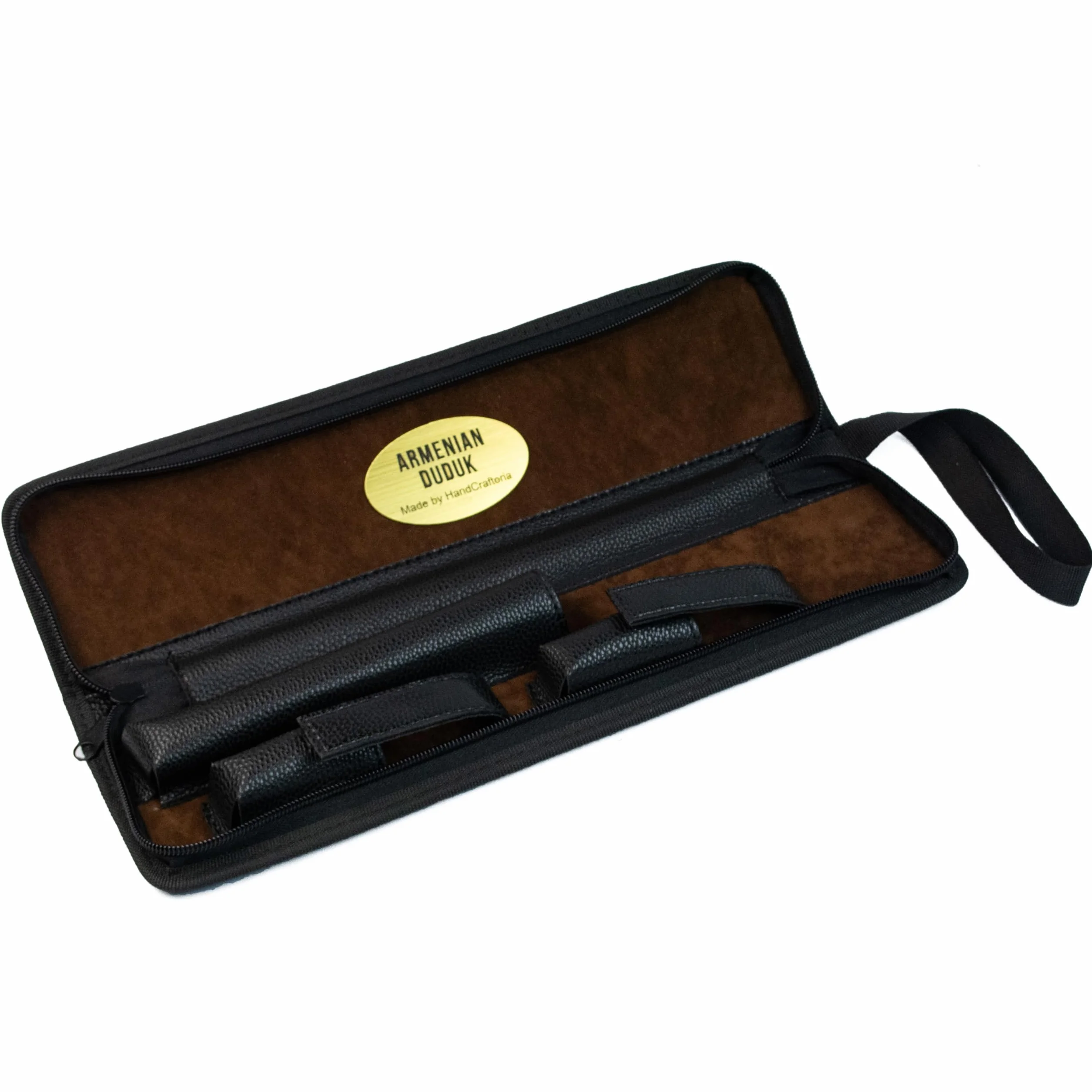Strumento professionale armeno DUDUK in legno di albicocca, 2 ance (1 prof e 1 standard), custodia in ecopelle, flauto oboe balaban a fiato