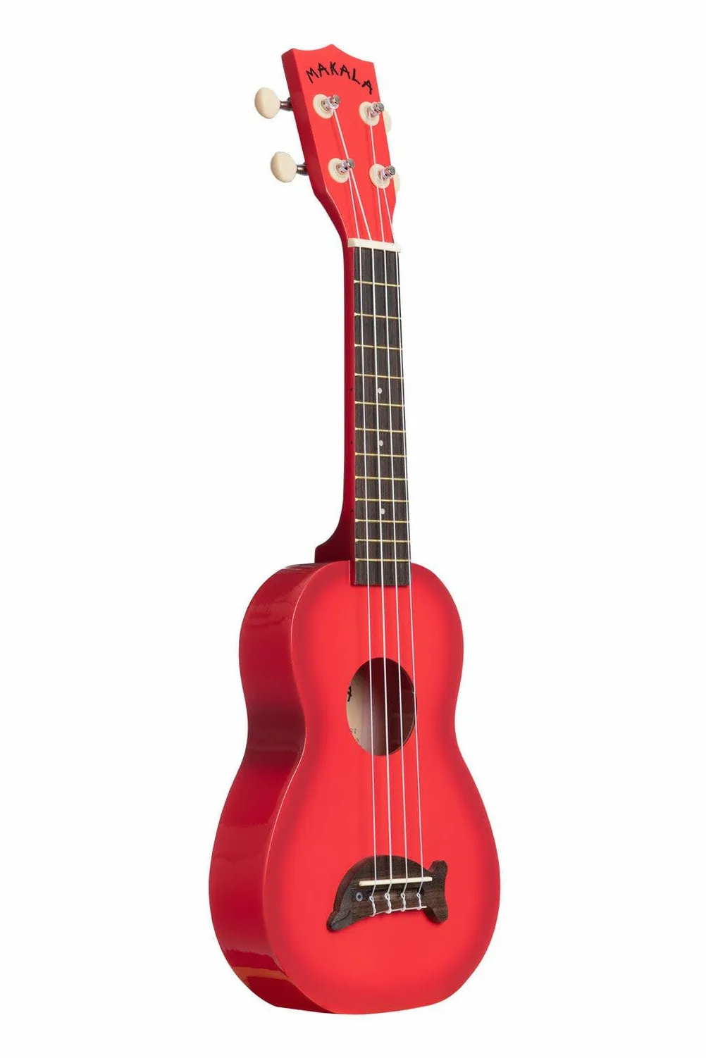 Kala - MK-SD/RDBURST - Ukulele Soprano Bambini Adulti e Principianti, Ukulele Scuola Media in ABS per Musicisti Esperti/Nuovi, Custodia Inclusa, Strumenti Musicali Bambini a Corda, Satinato colorato