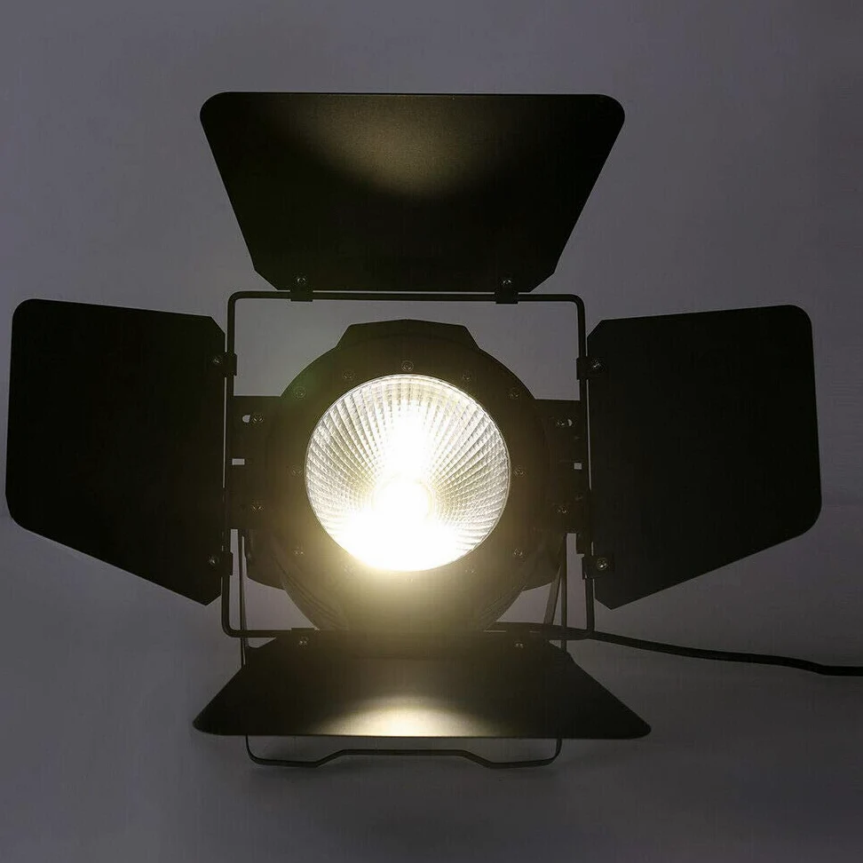 100W COB LED Flash Floodlight PAR 2in1 Bianco Warm White DMX Par Stage Lighting illuminazione palcoscenico