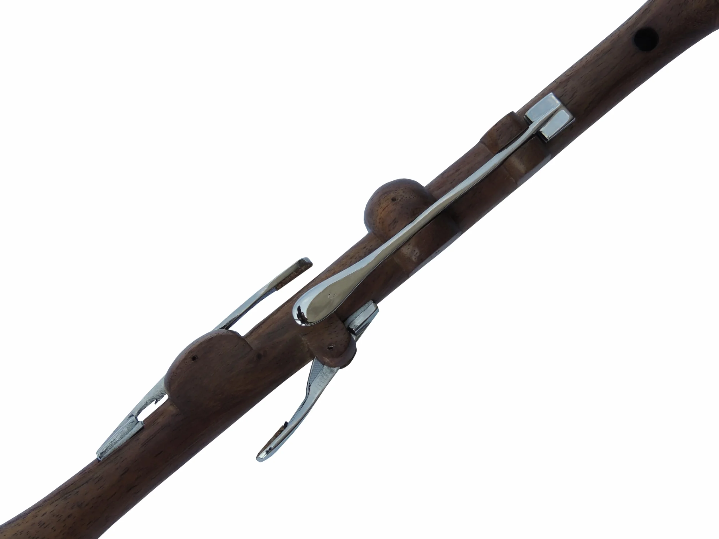 Irish Uilleann Pipes Practice Set in D Studente Cornamusa per Principianti, Starter Set di Cornamuse Irlanda con un 3 Chiave Chanter, Reed e un Libretto Guida per Principianti