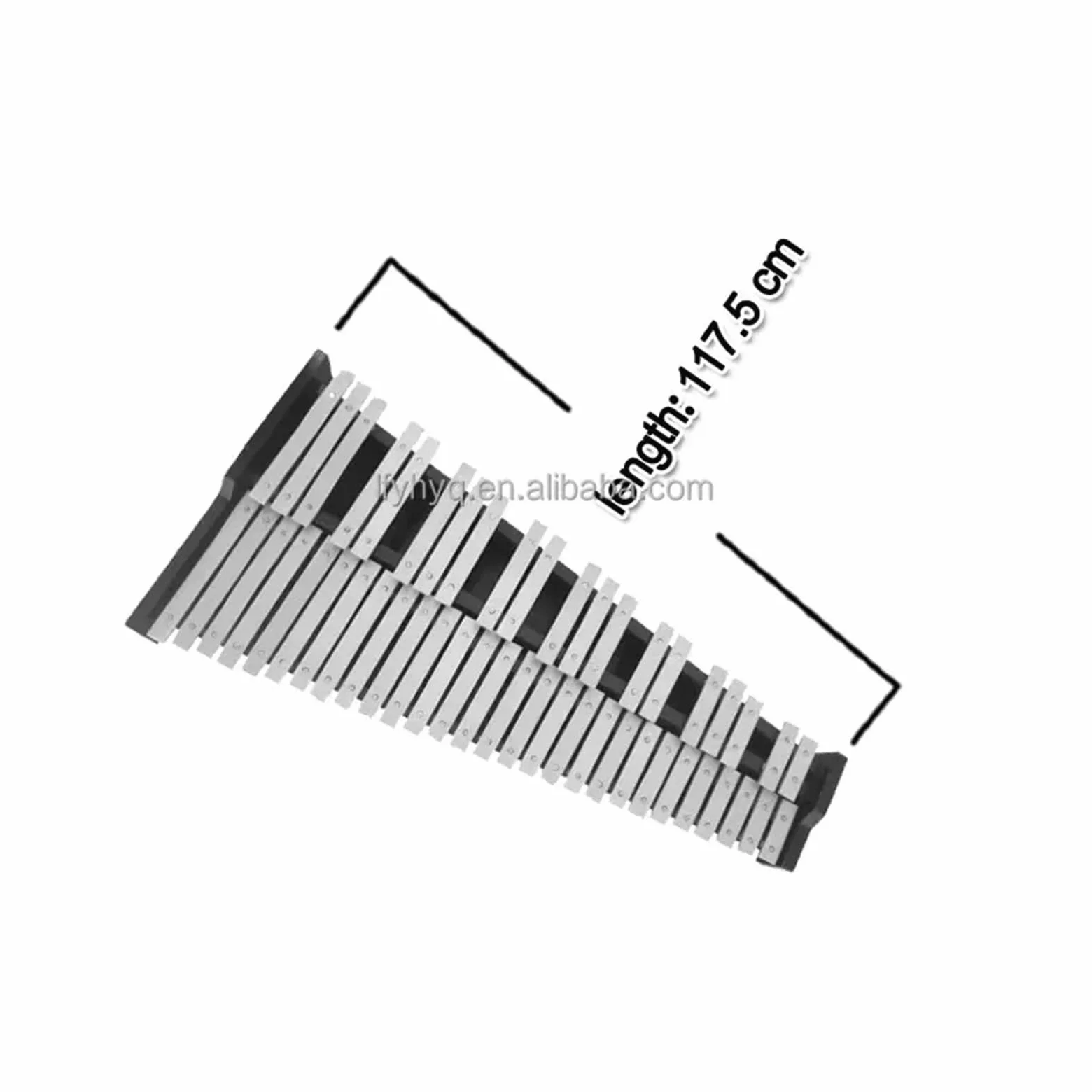 Xilofono Strumenti musicali turchi Xilofono a percussione in legno con supporto