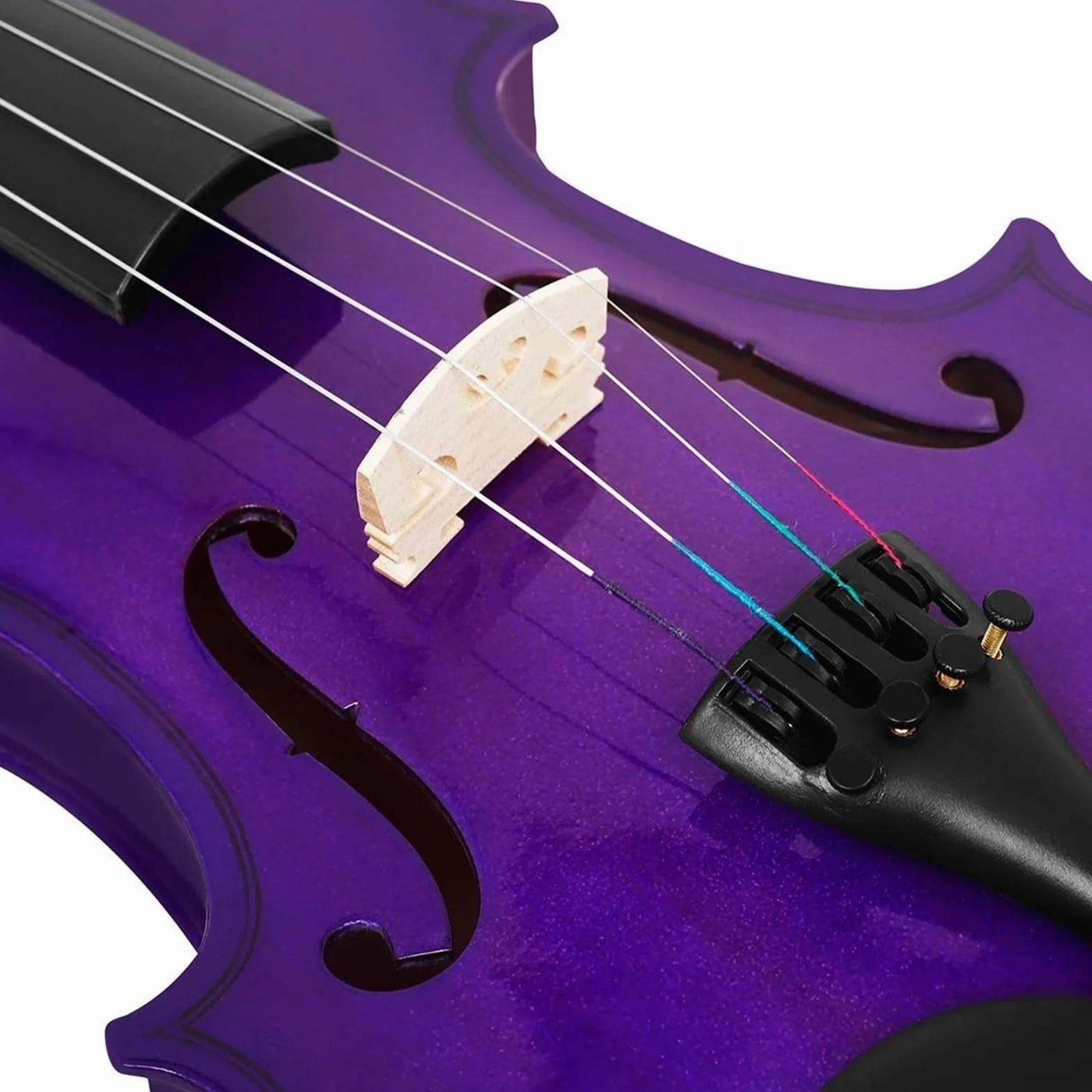 Violino Violino Professionale 4/4 Per Principianti Viola Strumento Musicale Con Custodia Archetto Accessori(Type1)