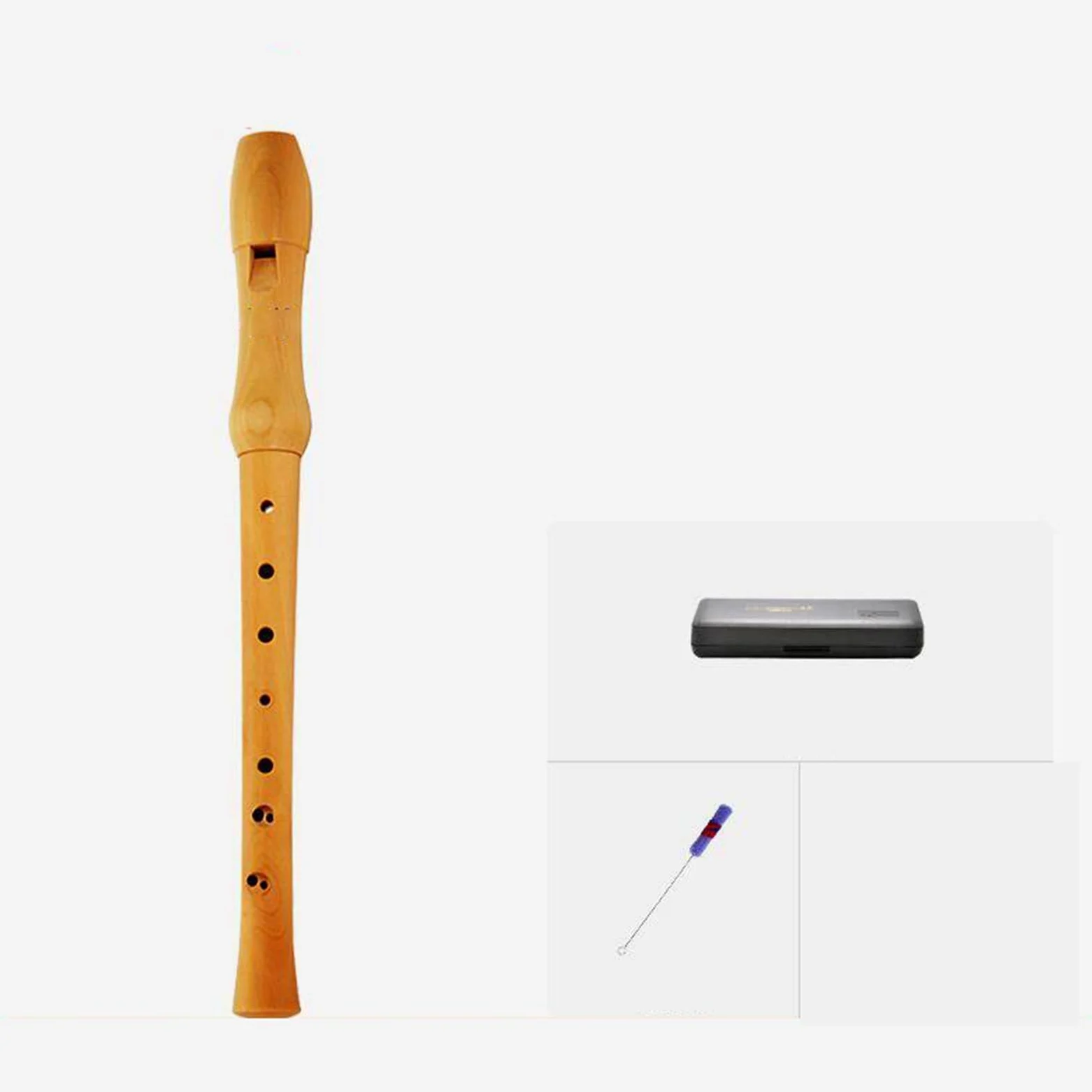 Flauto Dolce Professionale Strumento Da Classe Con Diteggiatura Inglese Per Registratore Acuto A 8 Fori In Legno