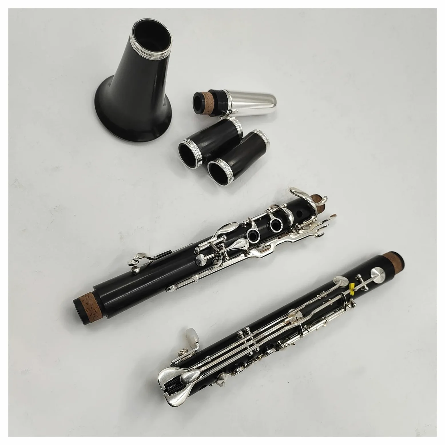 Clarinetto Con Corpo In Legno Di Ebano Tono G A 18 Tasti Con Custodia E Accessori Clarinetto per Principianti