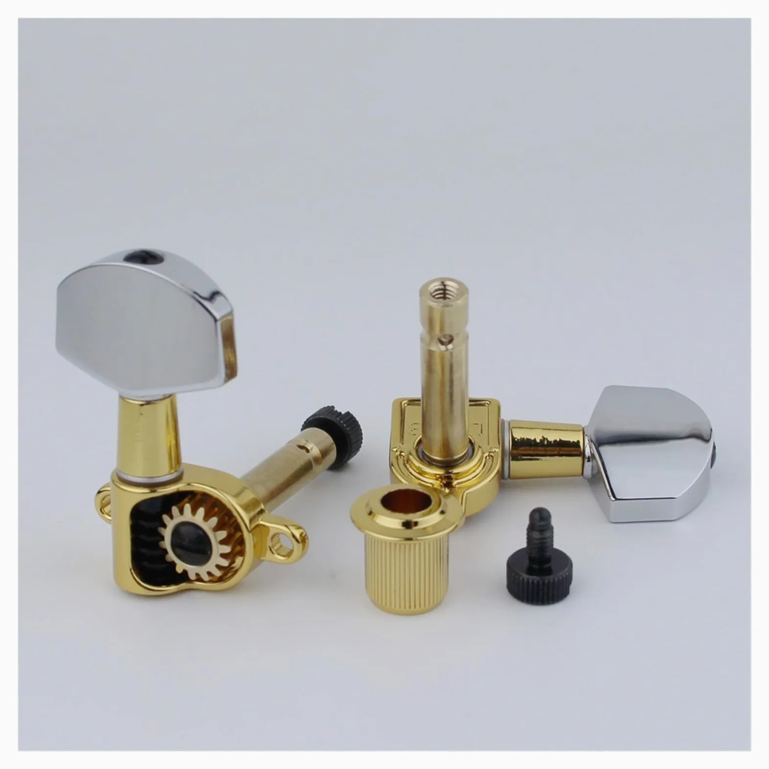 1 set di accordatori for chitarra con chiusura frontale stile PRS, 3+3(GD CRHandle)
