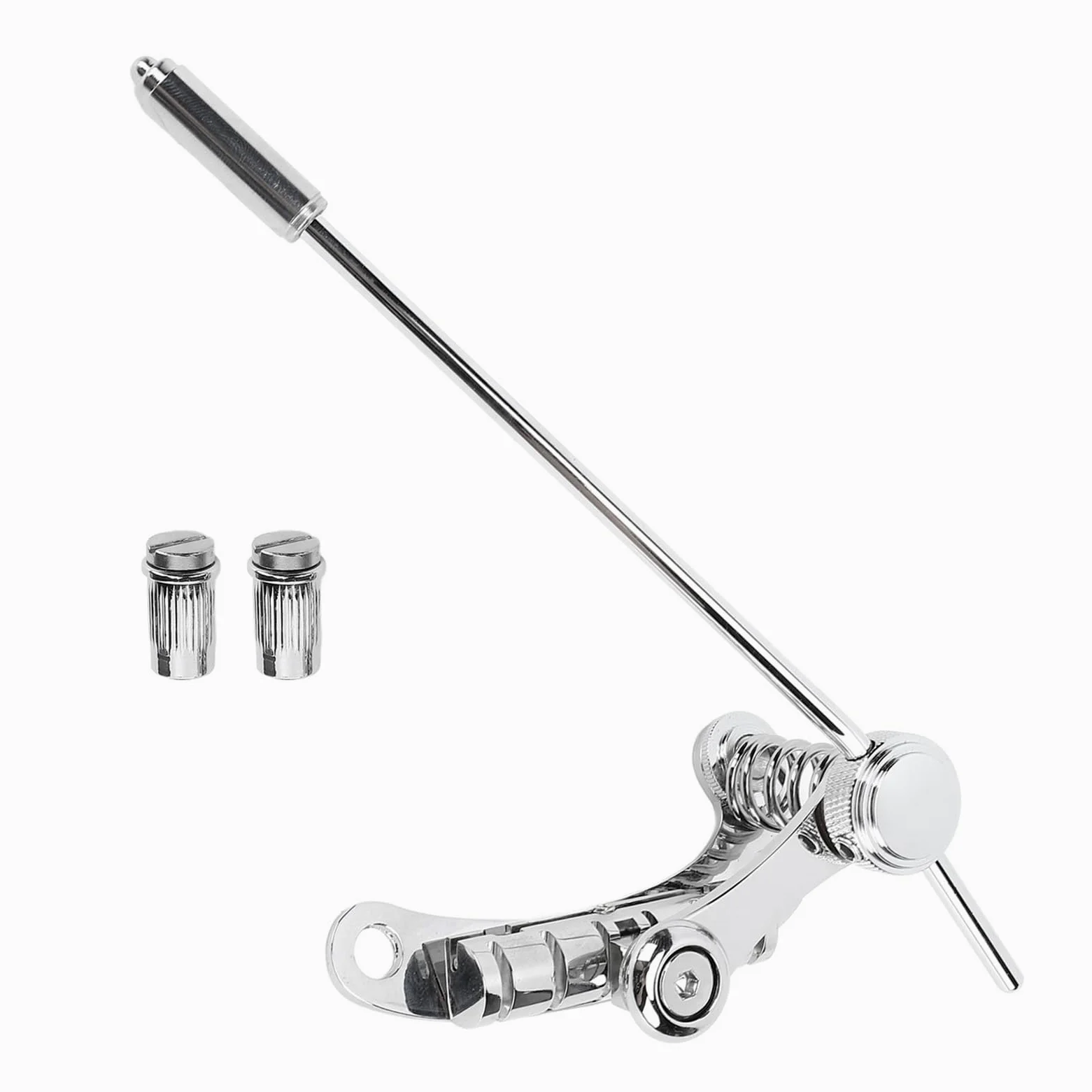 Guyker Tremolo, Cordiera a Ponte per Chitarra Elettrica per Chitarre SG TM85, Cromato, Parte di Ricambio Ideale, Accordatura Premium, Risonanza Migliorata