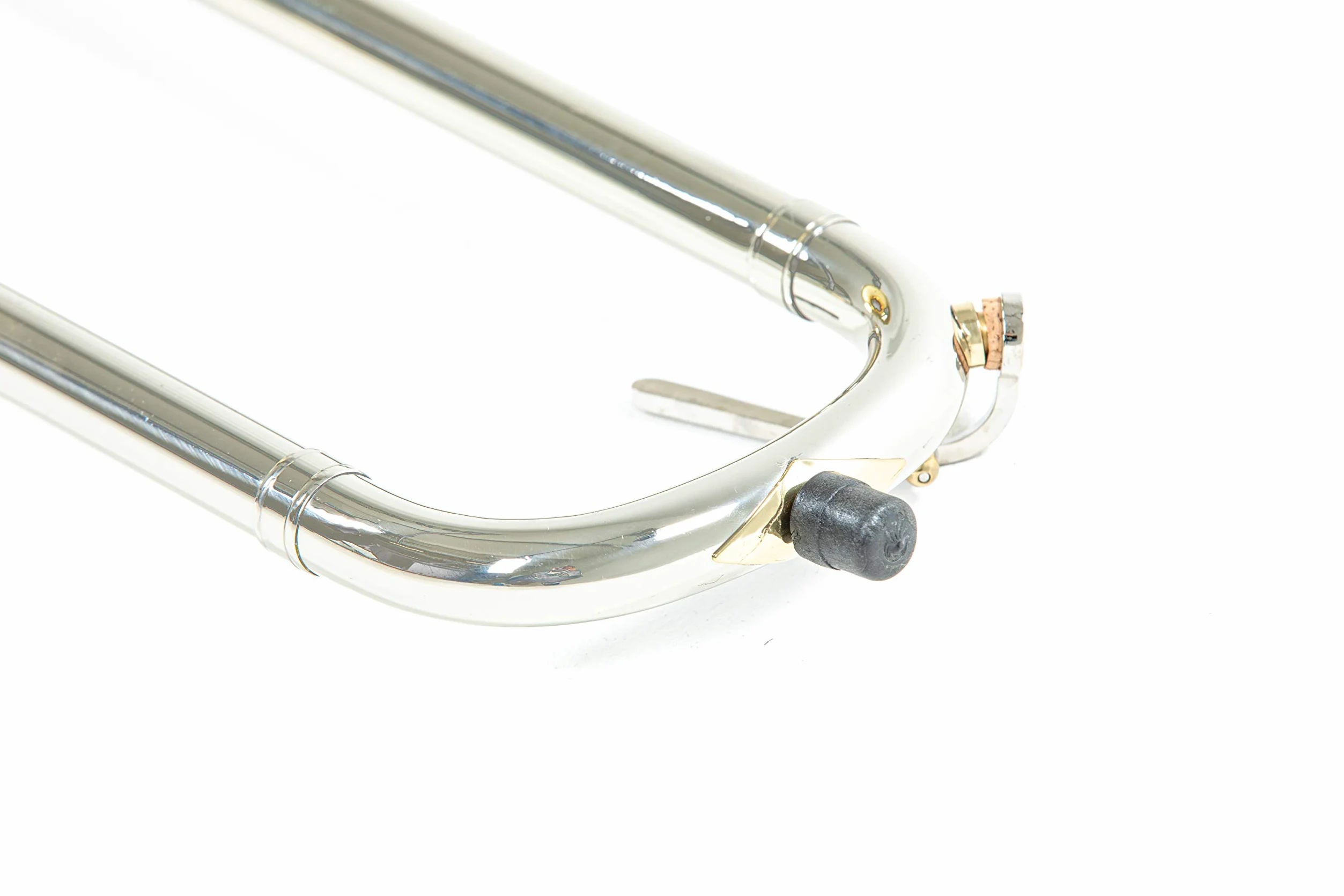 Roy Benson Bb valve trombone VT-227 (campana in ottone Premium da 8", tubo principale e archetto in alpacca, 3 valvole in acciaio inox, strumento di punta per musicisti professionisti)