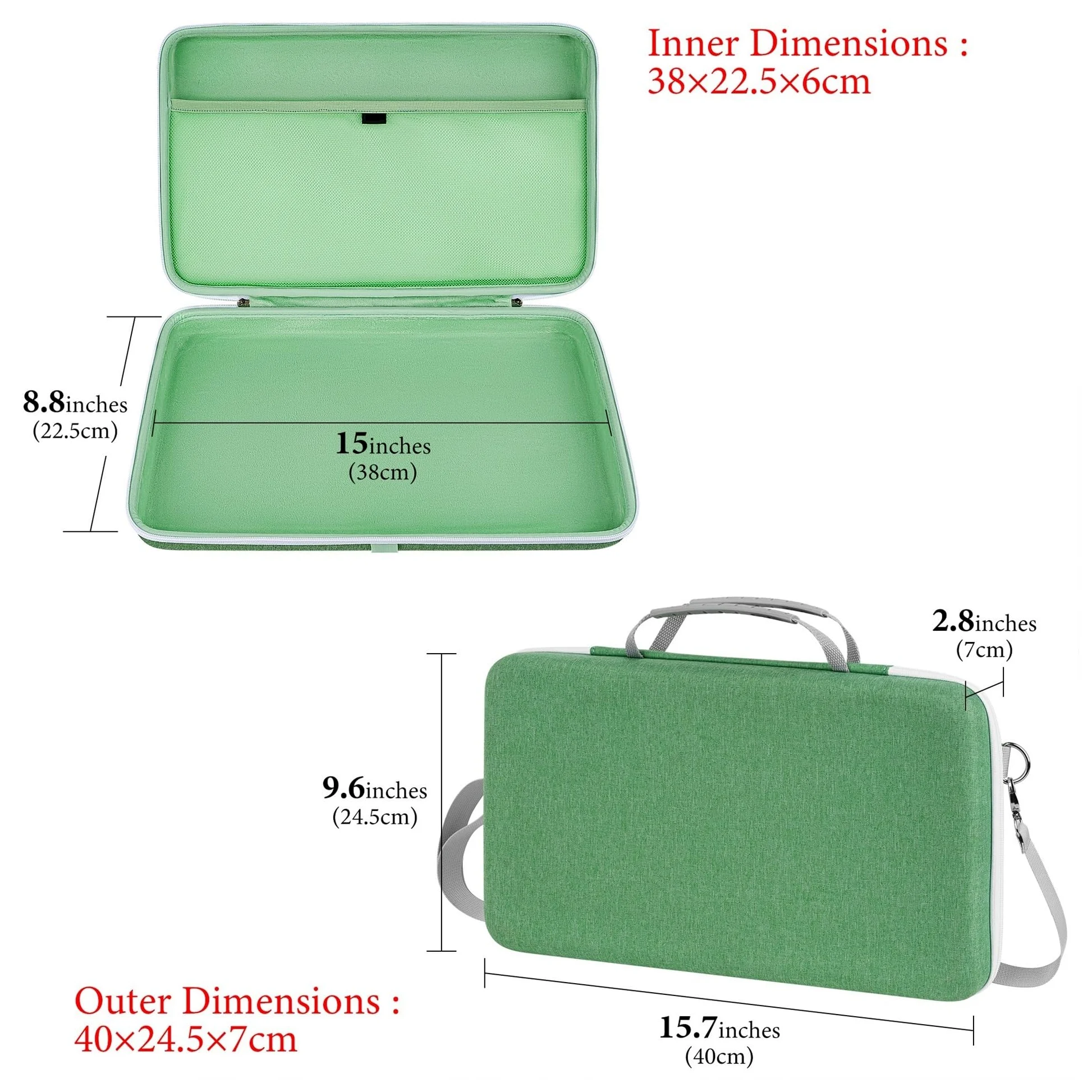 Borsa per Tastiera Custodia rigida da viaggio for controller tastiera MIDI professionale for USB, borsa for il trasporto