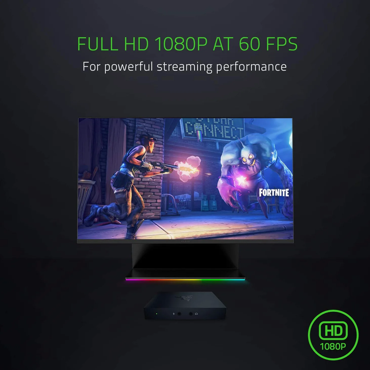 Razer Ripsaw HD - Scheda di Acquisizione per Lo Streaming (Full HD 1080p a 60 FPS, Passthrough 4K a 60 FPS, Connettività HDMI 2.0 e USB 3.0) Nero