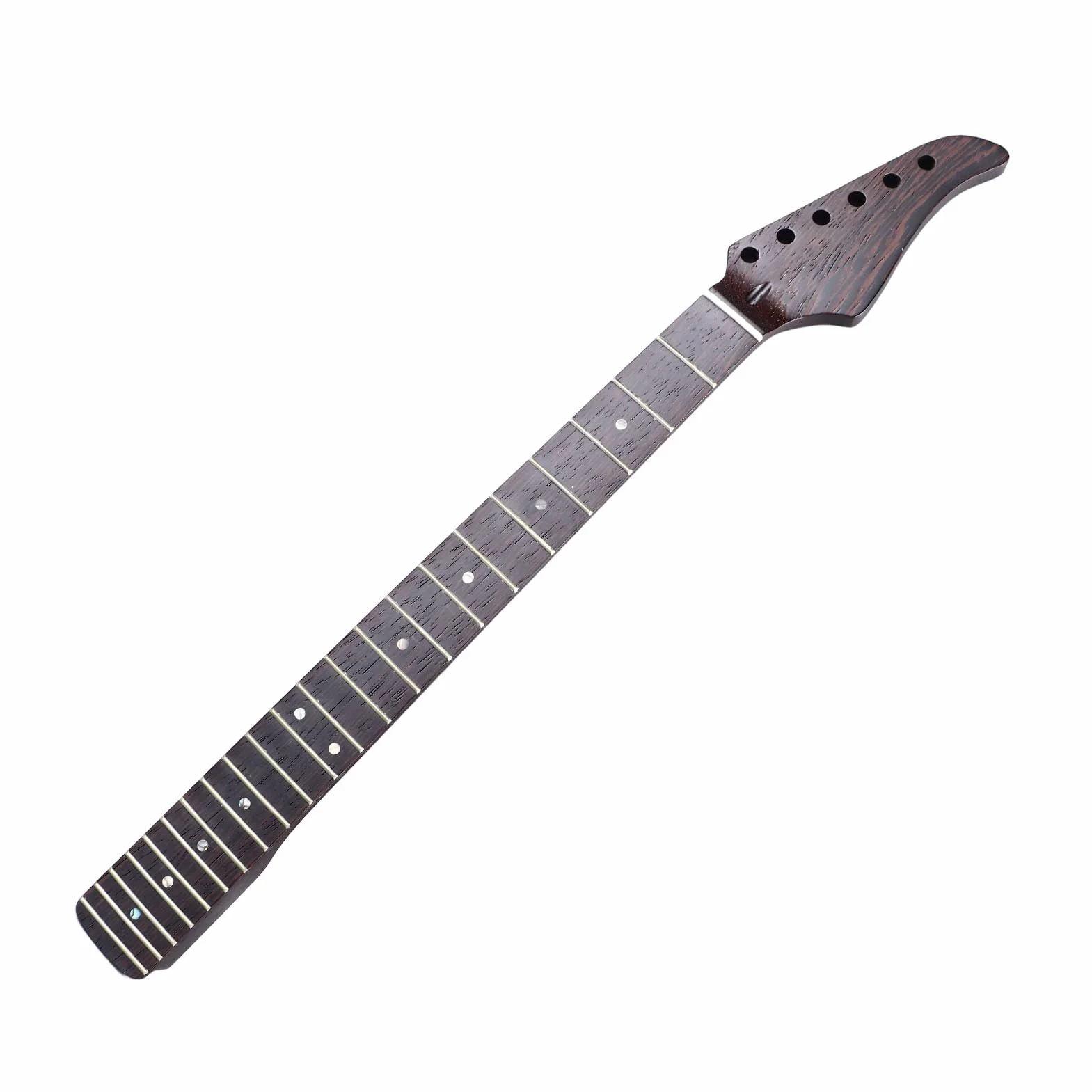 Fockety Manico per Chitarra Elettrica, 22 Tasti Materiale Legno Wenge Sostituzione Manico per Chitarra, Manico per Tastiera per Chitarra di Sonora per Suhr ST Manico per