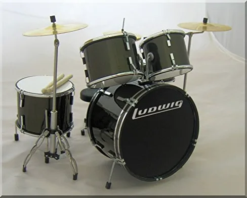 Ludwig miniature mini drum set Drumset per display Only