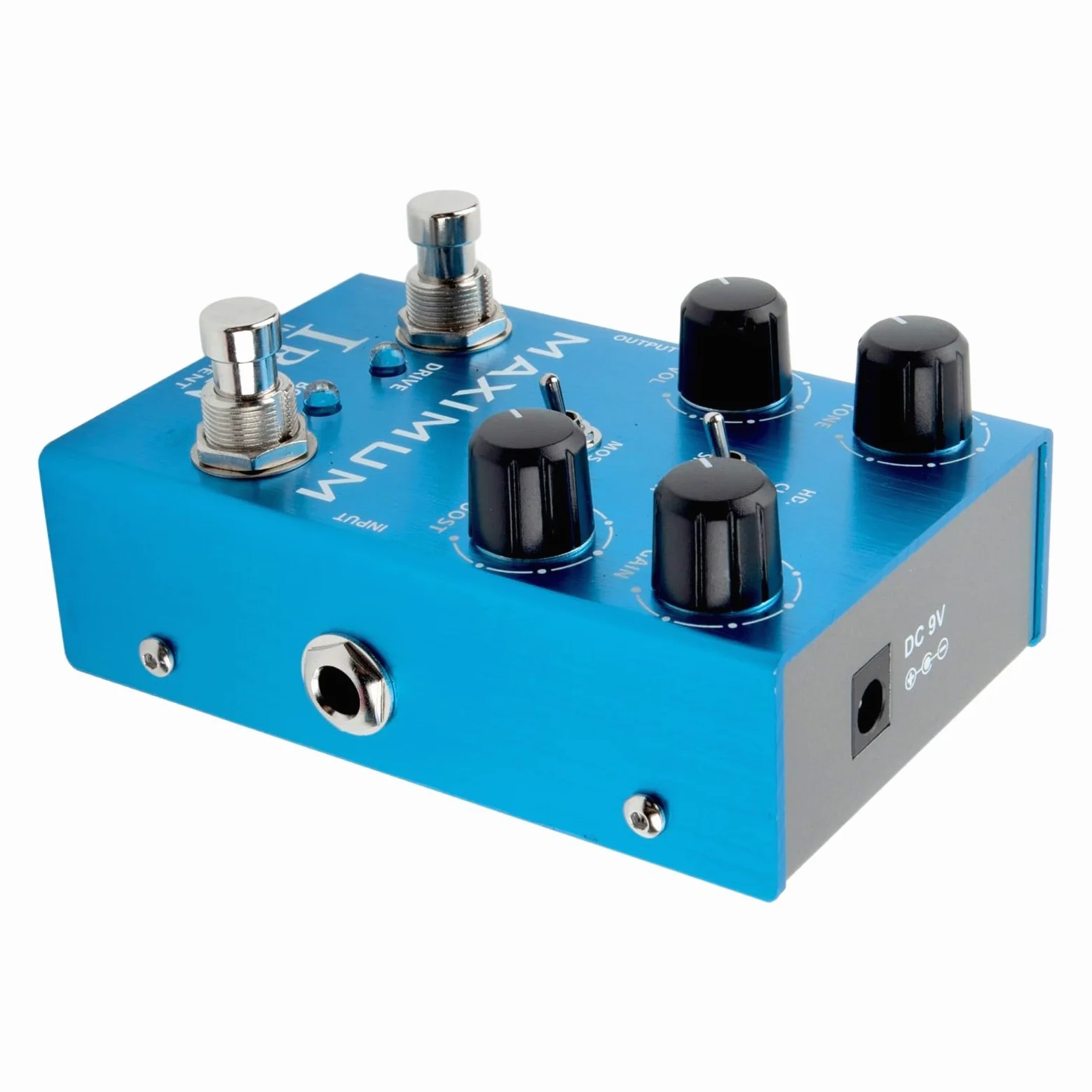 IRIN - Pedale per effetti per chitarra, overdrive distorsione a dieci segmenti, equalizzatore per effetti per chitarra elettrica e basso (B)