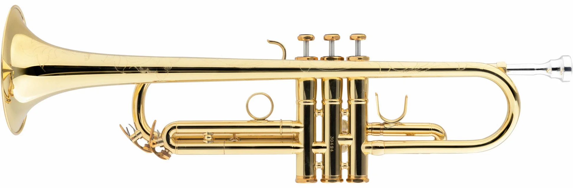 TR-18LW Tromba Bb Lightweight verniciata - Tromba in Bb con finitura trasparente - In ottone - Campana Ø: 124 mm - Valvole in acciaio inox - Foratura ML: 11,68 mm - Inclusa custodia leggera