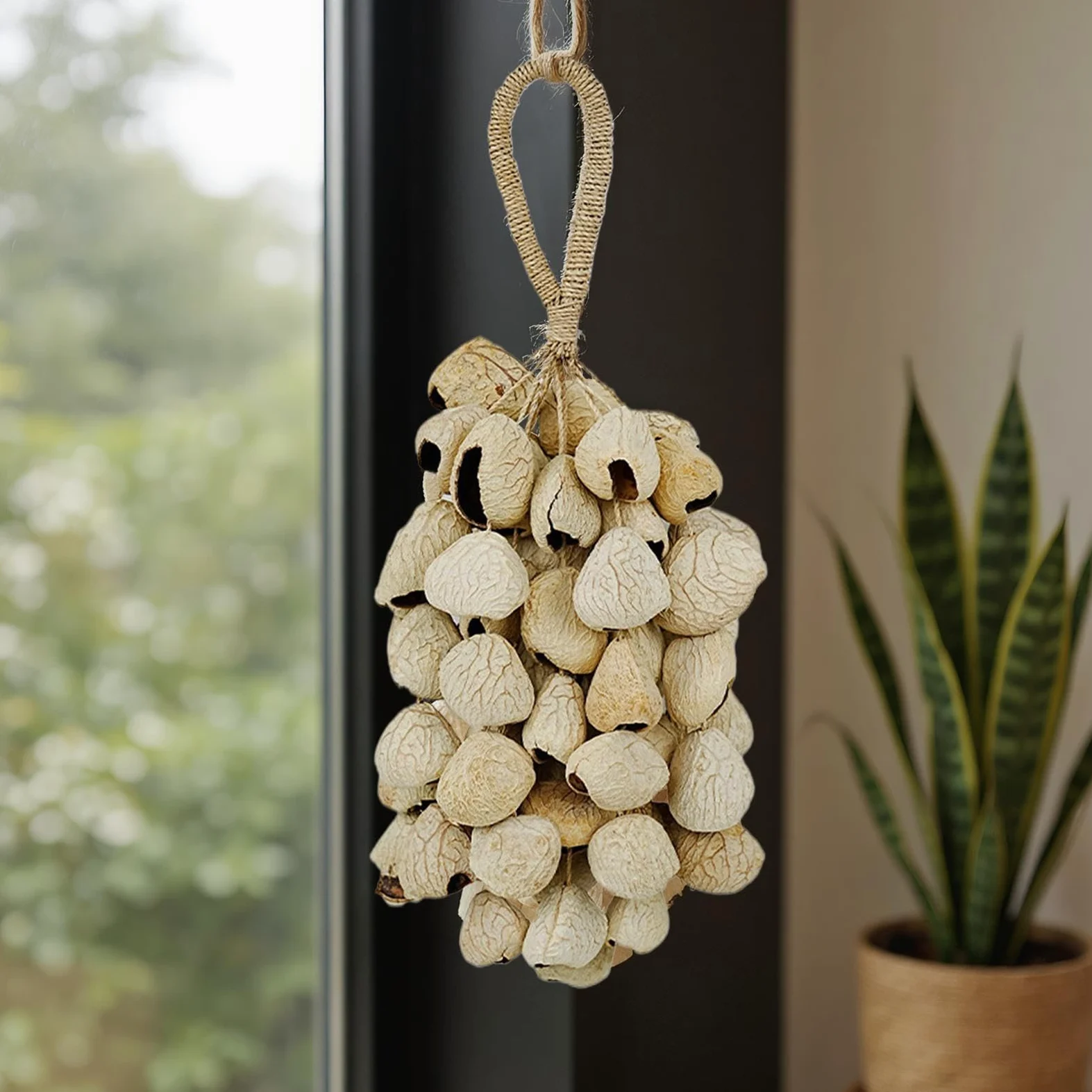 Strumenti per la Sonora Decorazione Rustica Interattiva Fatto a Mano | Sonagli Giocattoli Musicali Percussioni A Mano Per Relax in Casa Giardino e Esterni per Adulti Bambini Compleanno e Vacanze