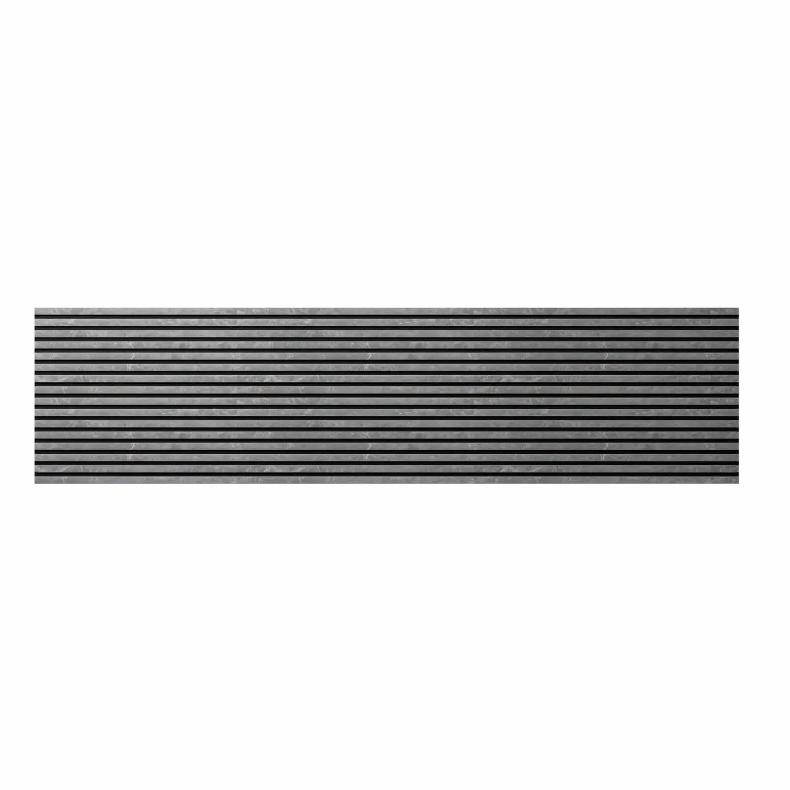 FIBRA Panels - SET 2 Pannelli Fonoassorbenti in legno e Feltro Acustico, Riduzione Rumore e Design Elegante, Dimensioni 258x60 x 2 cm Marmo, Made in Italy, Facili da Montare per Pareti e Soffitti