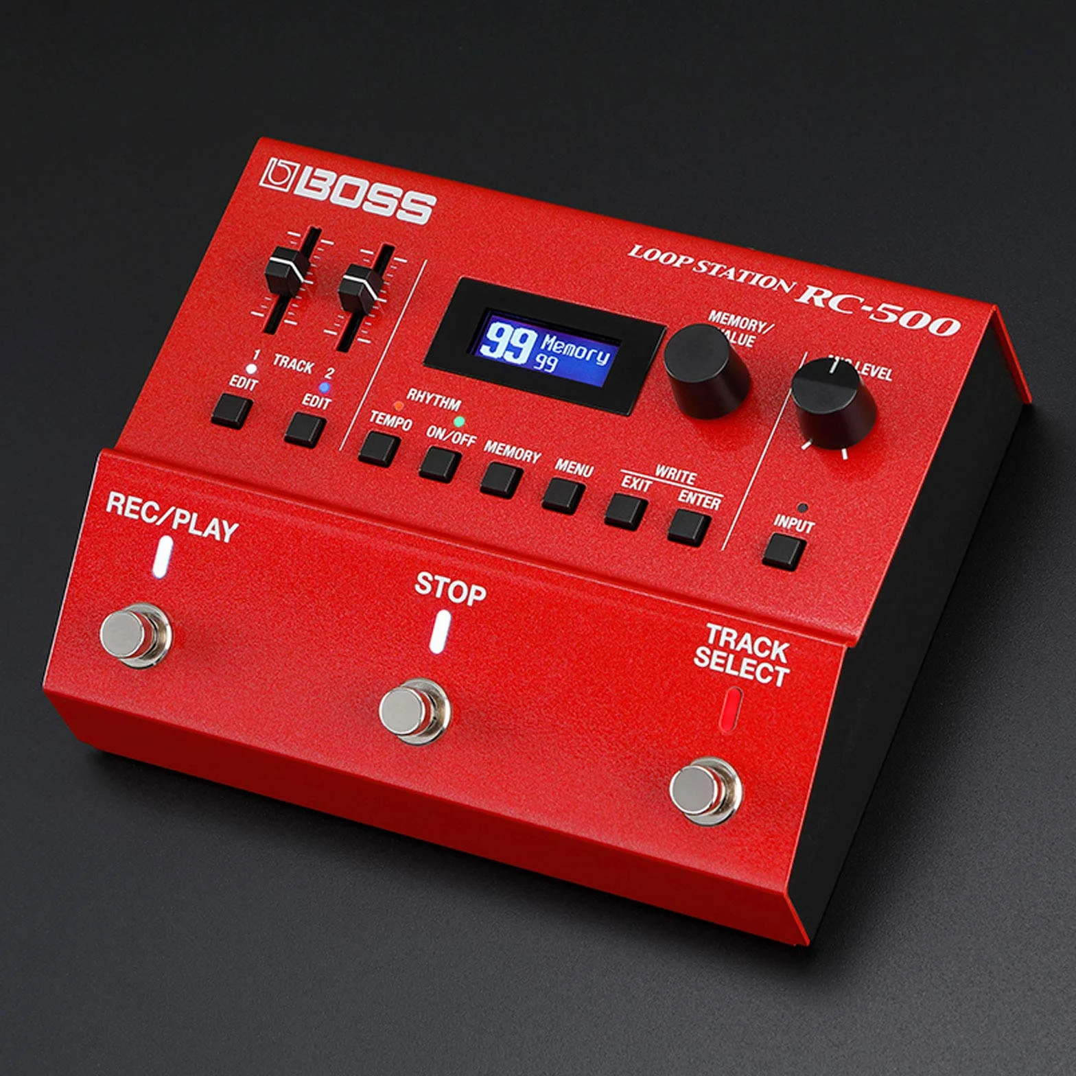 Boss RC-500 Loop Station Looper pedale + alimentatore Keepdrum 9 V