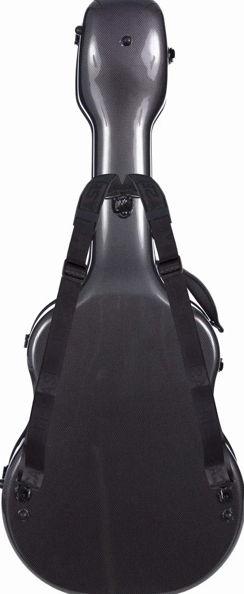 M-Case Sagomata Custodia per chitarra acustica 41” - 4/4 Fiberglass Ultra Light point nero