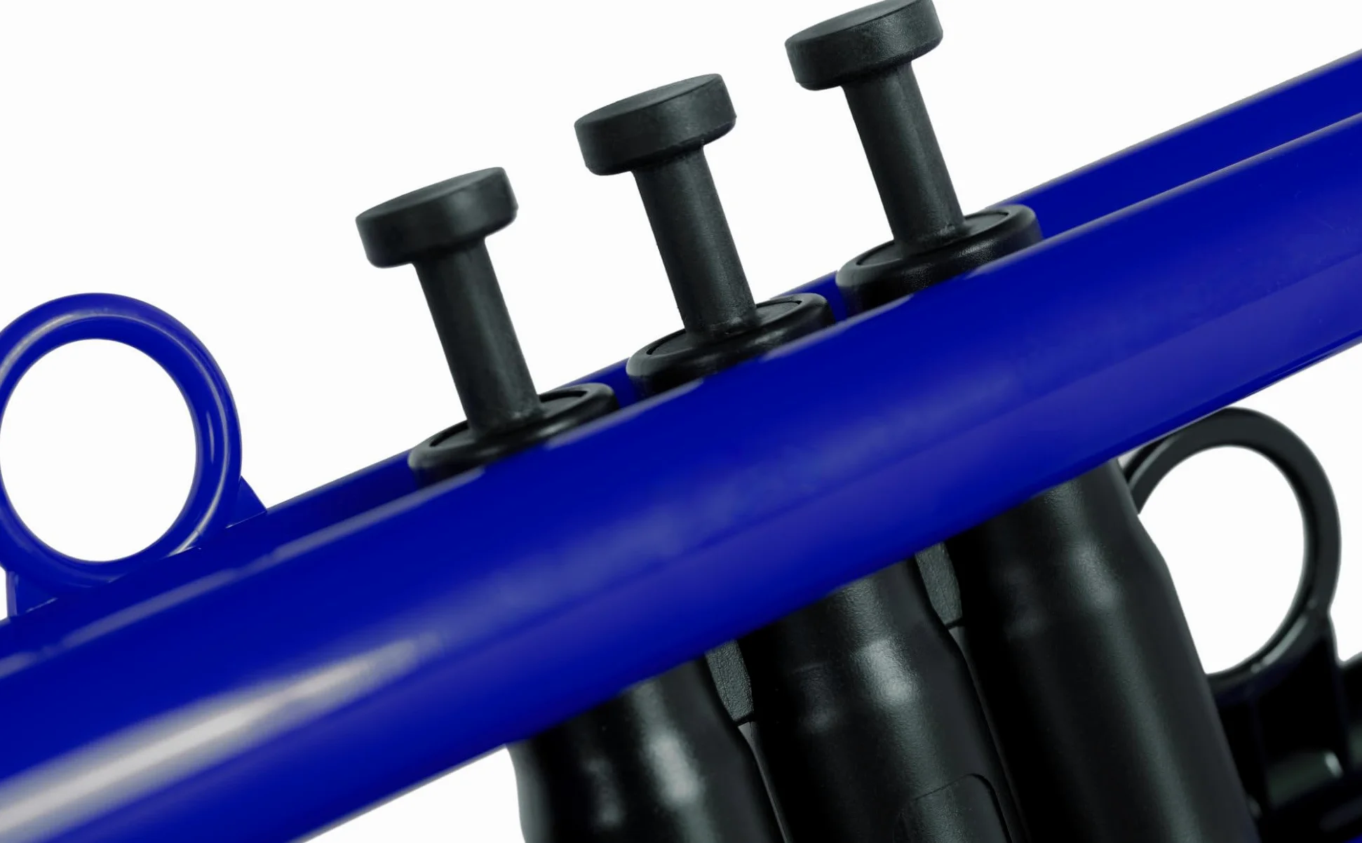 Classic Cantabile PTP-10BL MardiBrass Tromba Bb in plastica (corpo ABS) - 450 g, resistente alle intemperie - incl. custodia, 2 bocchini, 2 valvole di ricambio - campana 129 mm - Blu