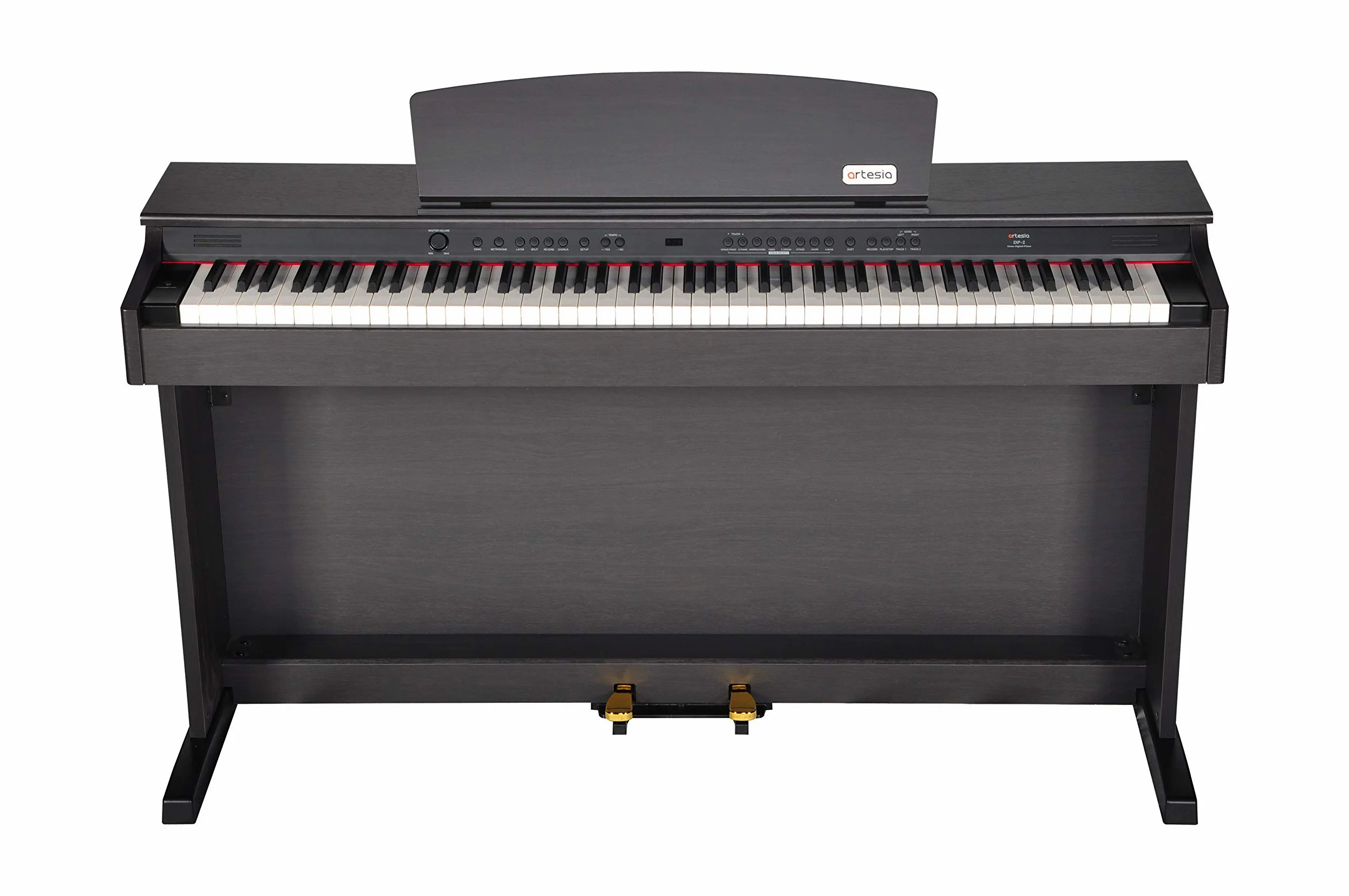 Artesia DP-2 Series 88 tasti ponderati Consolle tradizionale con panca abbinata, palissandro scuro