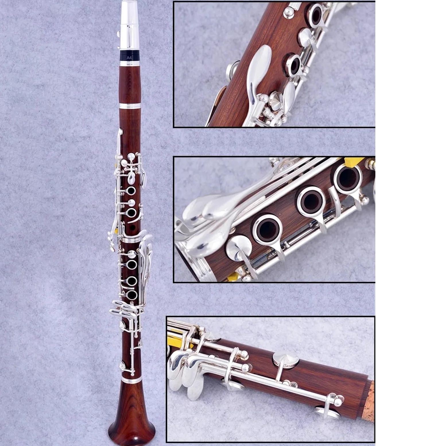 Buffet Clarinetto Professionale 18 Chiavi Placcate In Argento Sib Palissandro Sib Klarnet