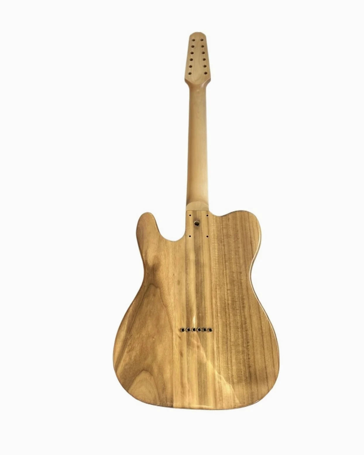 Corpo e manico for chitarra elettrica da 40 pollici a 12 corde con ponte Parti for chitarra fai-da-te Manico in acero con botte di Paulownia necessario farlo da soli