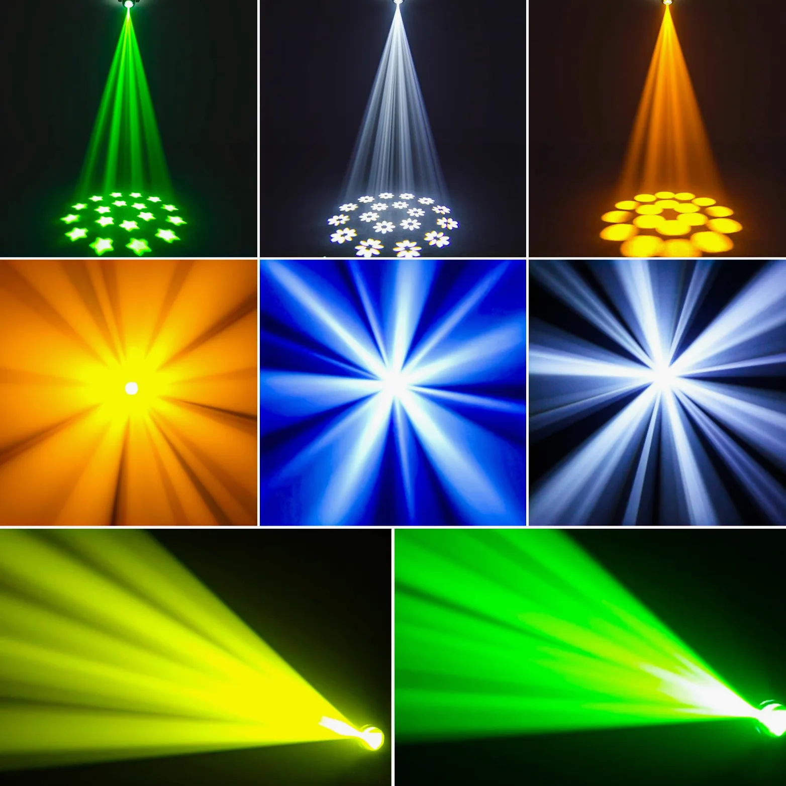 100W Teste Mobili RGBW Luci Discoteca Effetto DMX512 DJ Luci Spot Beam 18 Prisma per Feste di Matrimonio, Chiesa, Live band, Show bar, Discoteca