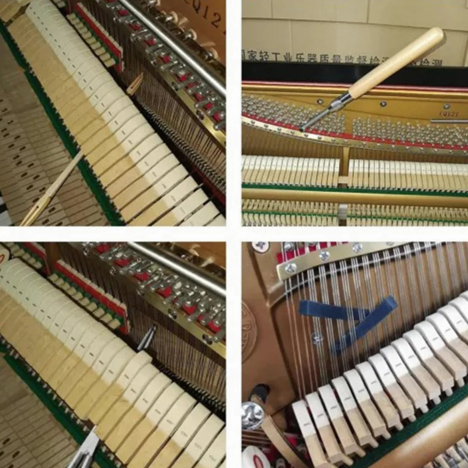 per accordatura per pianoforte, accordatore per pianoforte Set di chiavi | per chiave inglese, kit di strumenti per accordatura del