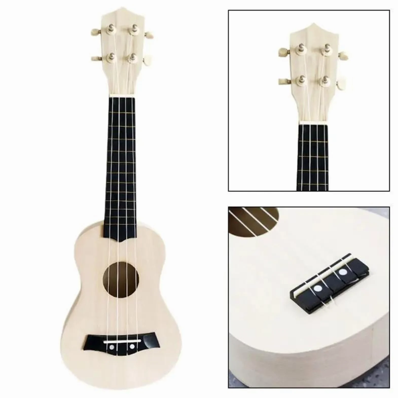 Ukulele per principianti Kit Di Materiali Per Ukulele Kit Di Strumenti Domestici Per Pittura A Colori Fai-da-te Creativi Fatti A Mano
