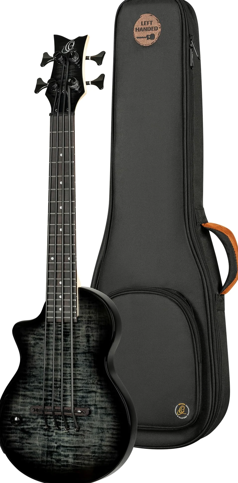 ORTEGA Neo Series Ukulele basso 4 corde sinistra + custodia