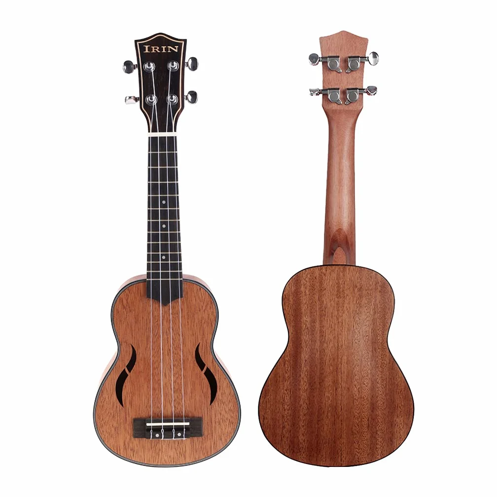 Ukulele da 21 pollici a 4 corde chitarra piccola semplice corde in nylon ukulele per principianti bambini strumento musicale portatile corpo con pacchetto Ukelele