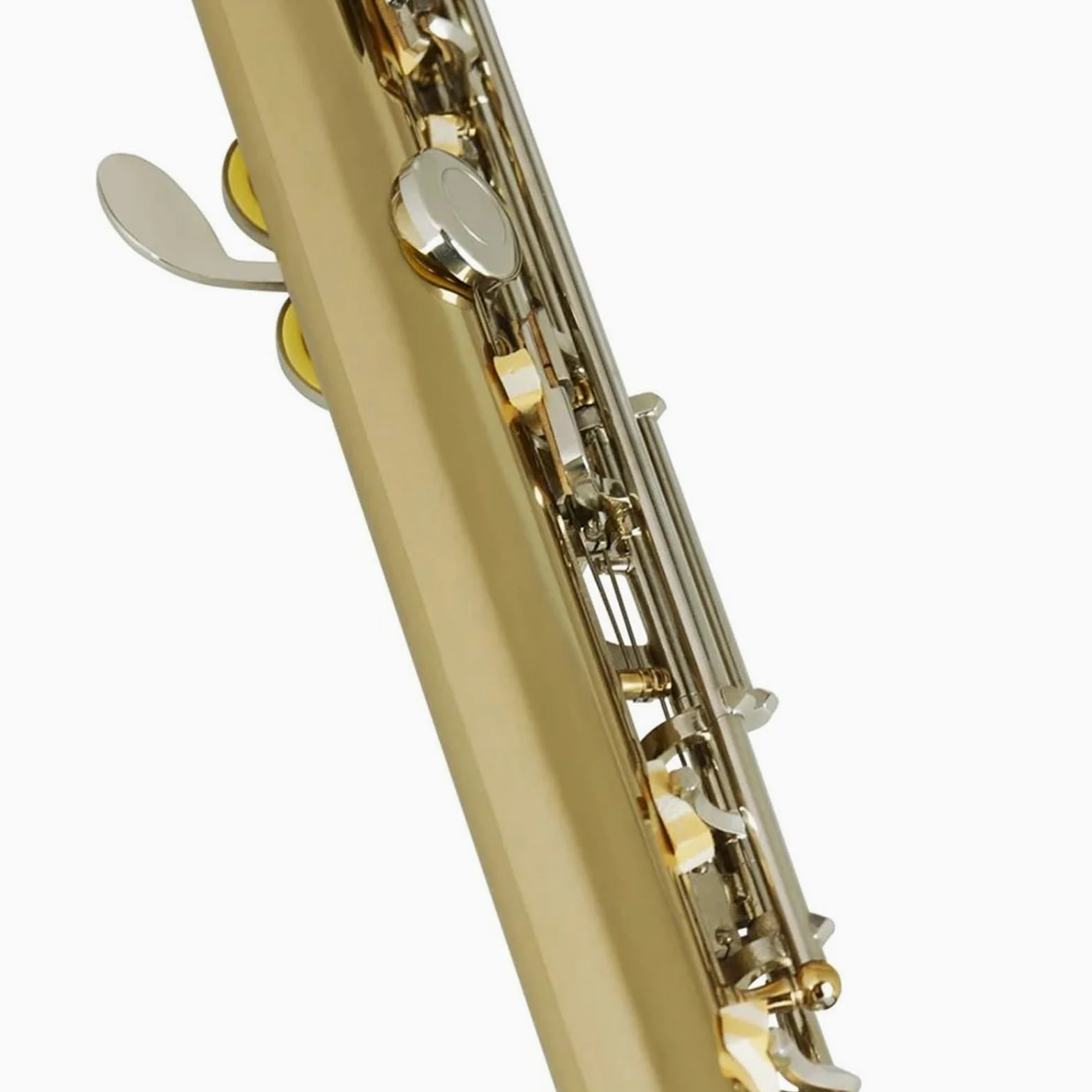 Flauto Traverso Da Concerto Con 16 Fori Chiusi/aperti Chiave In Do In Cupronichel Chiave In Argento Dorato Con Chiave In Mi Accessori