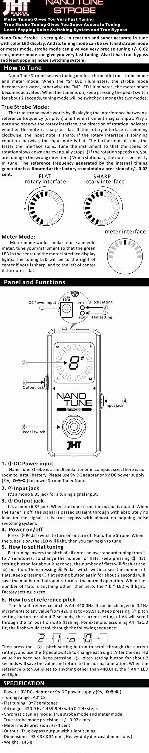 NSP-1 - Pedale Nano Strobe