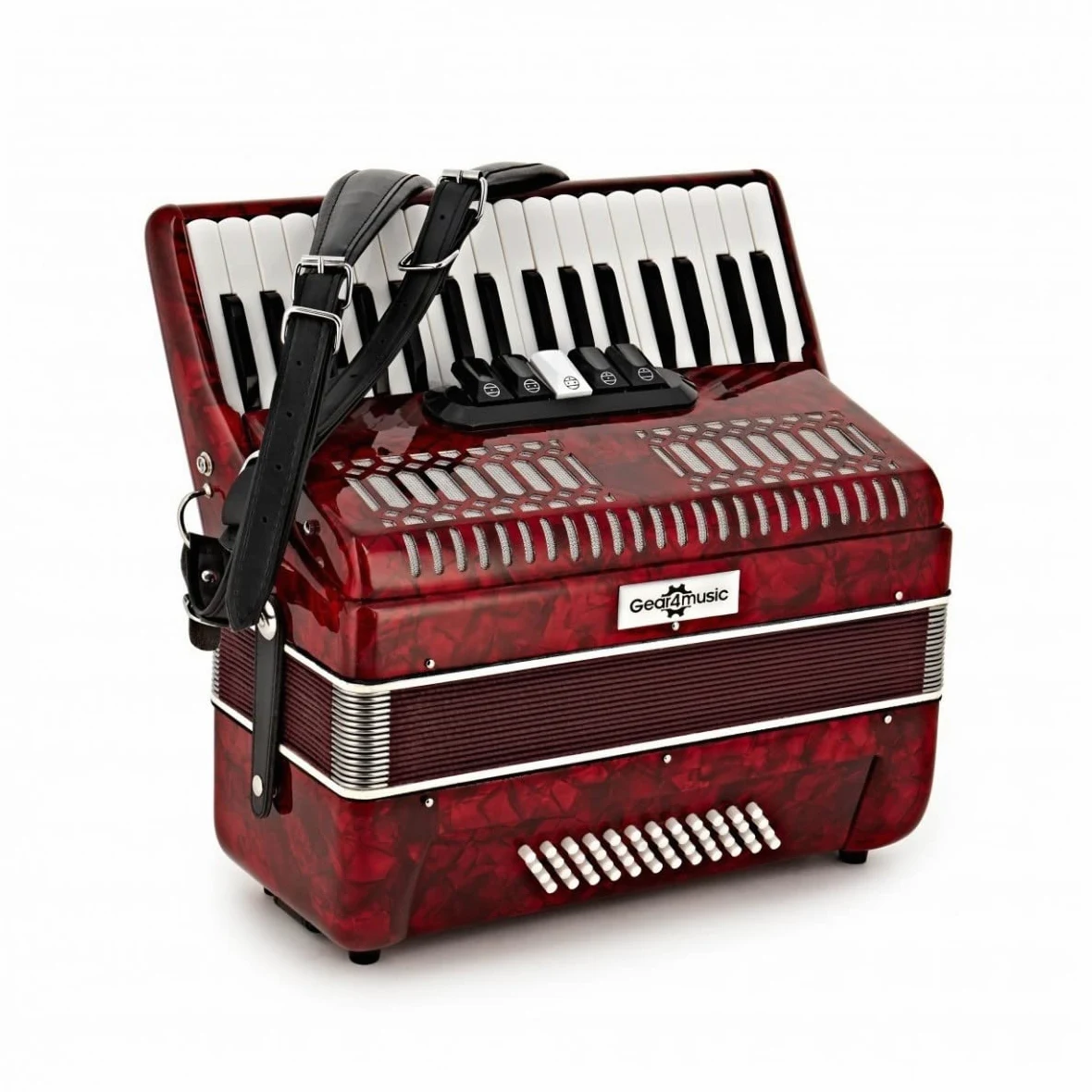 Gear4music Strumento professionale per pianoforte e fisarmonica per adulti