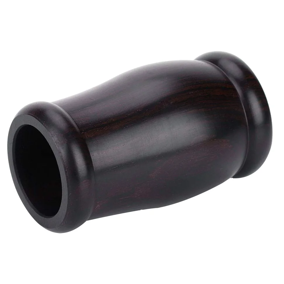 POENVFPO Barilotto per Clarinetto Professionale in Legno di Ebano, Diametro Interno 23 Mm, qualità Premium per Musicisti, Leggero 37 G, Nero