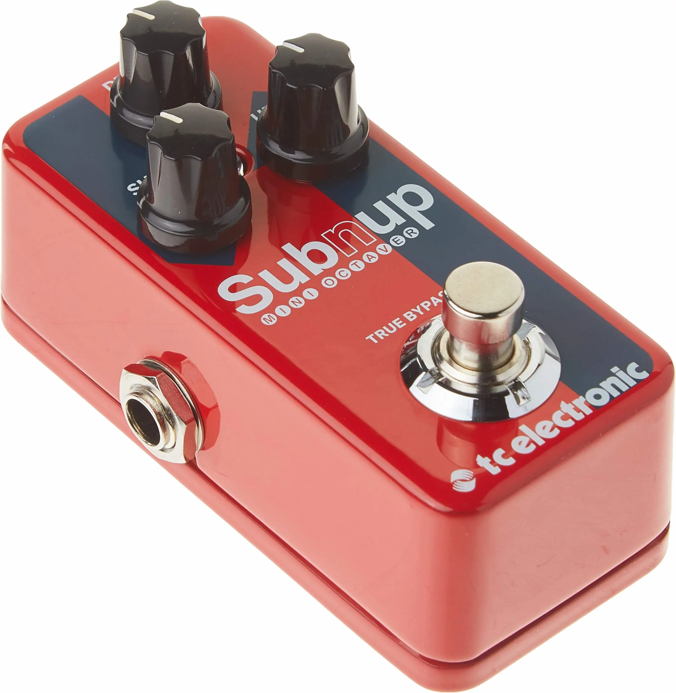 TC Electronic SUB N UP MINI OCTAVER Versione compatta del popolari Sub N Up Octaver con Advanced Polyponic Octave Engine e tecnologia TonePrint-Enabled per effetti personalizzati facili