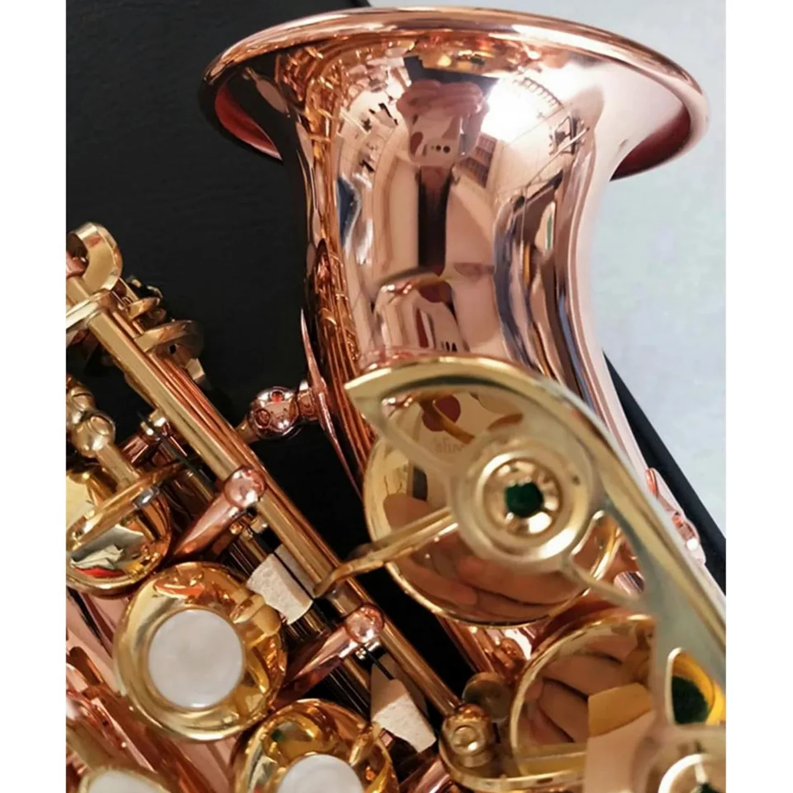 sassofono Sassofono Soprano Strumento Musicale Curvo Sax Soprano Curvo Professionale In Rame Fosforato