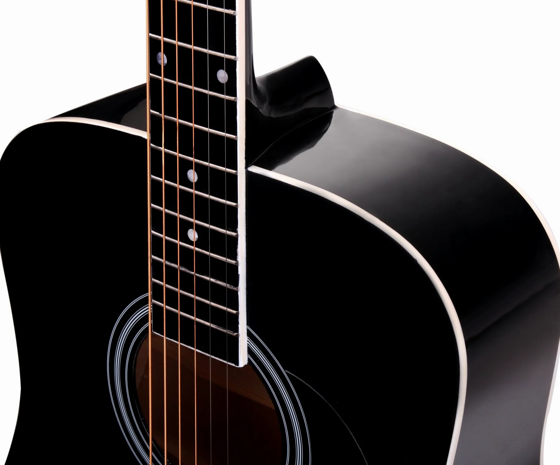 Classic Cantabile WS-10BK Chitarra Folk nera