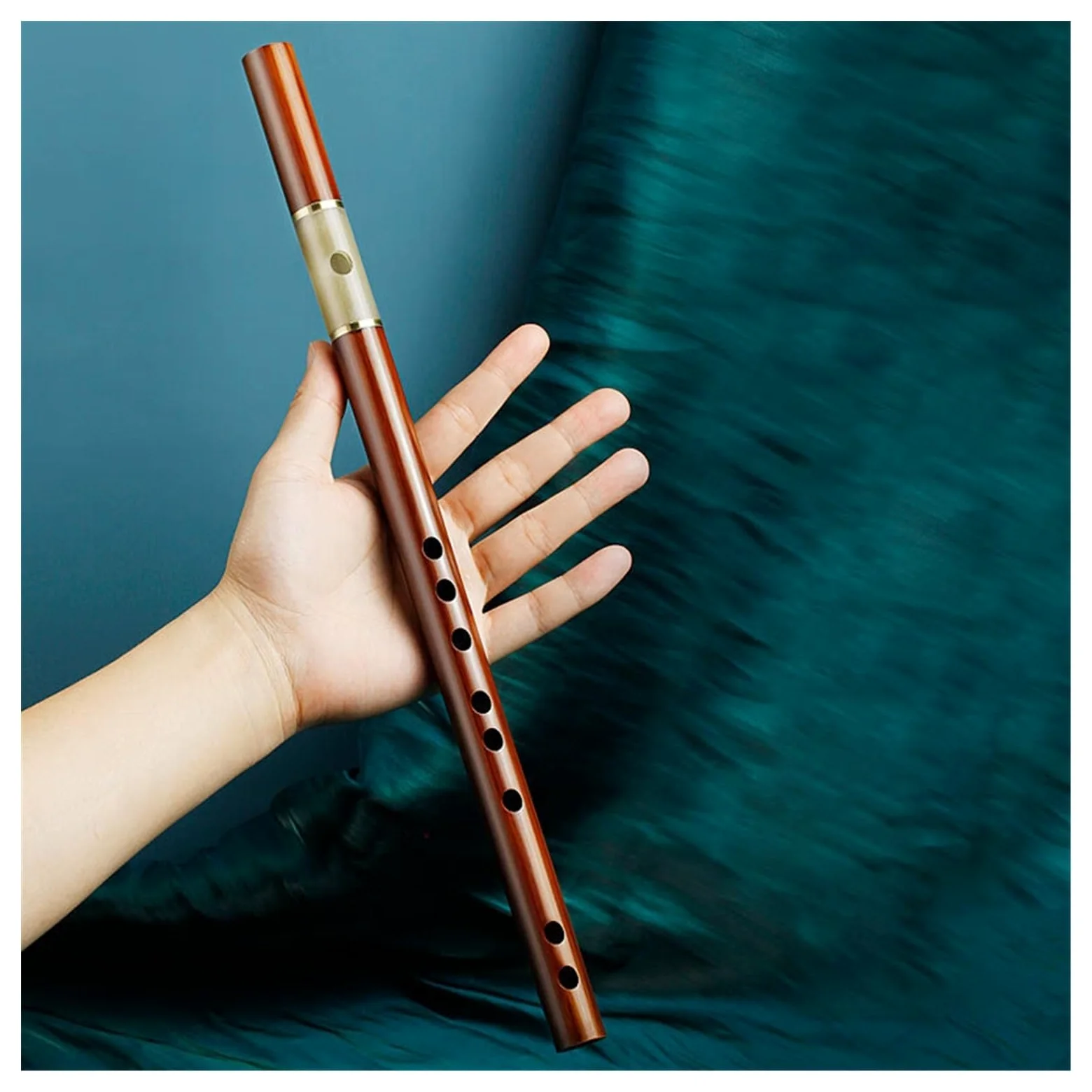 flauto di bambù Strumento piccolo flauto traverso flauto di bambù per principianti(E key)