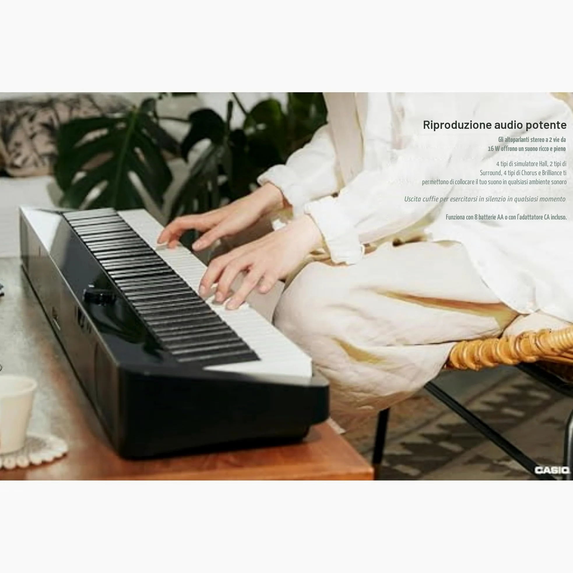 Casio, 88-Key Digital Pianos-Stage (PX-S1100BK)