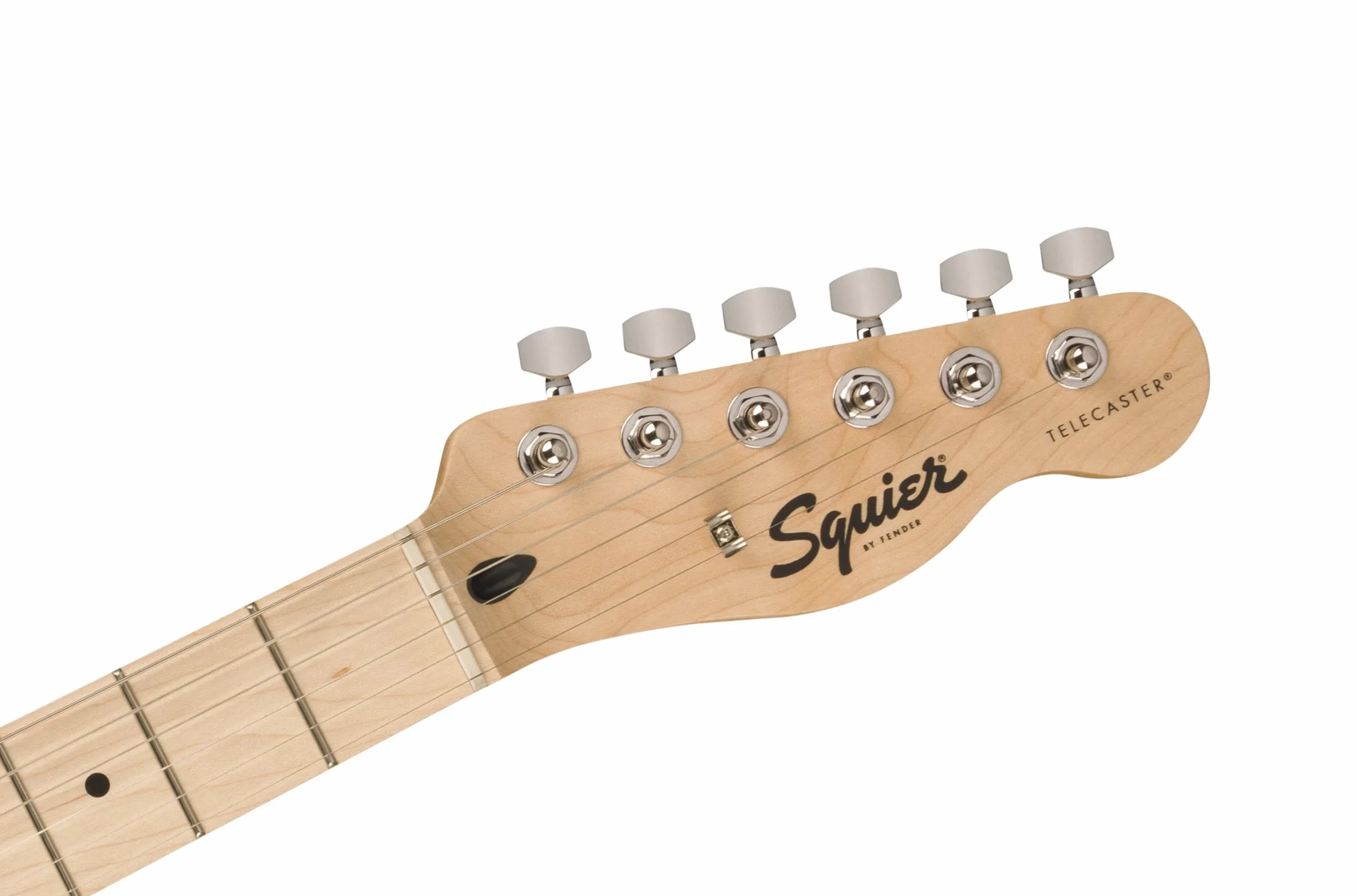 Squier by Fender Sonic Telecaster – Chitarra Elettrica, Tastiera in Acero, Battipenna Nera, Butterscotch Blonde, Pickup Single-Coil, Include Lezioni Virtuali su Fender Play