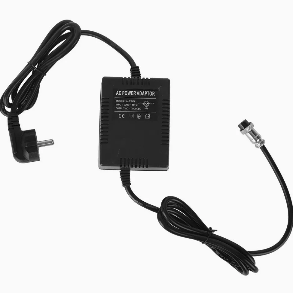 Alimentatore per Mixer, 18V 1.6A Adattatore CA per Console di Missaggio Accessori per Alimentazione del Mixer con Trasformatore per Console(spina UE 220V)