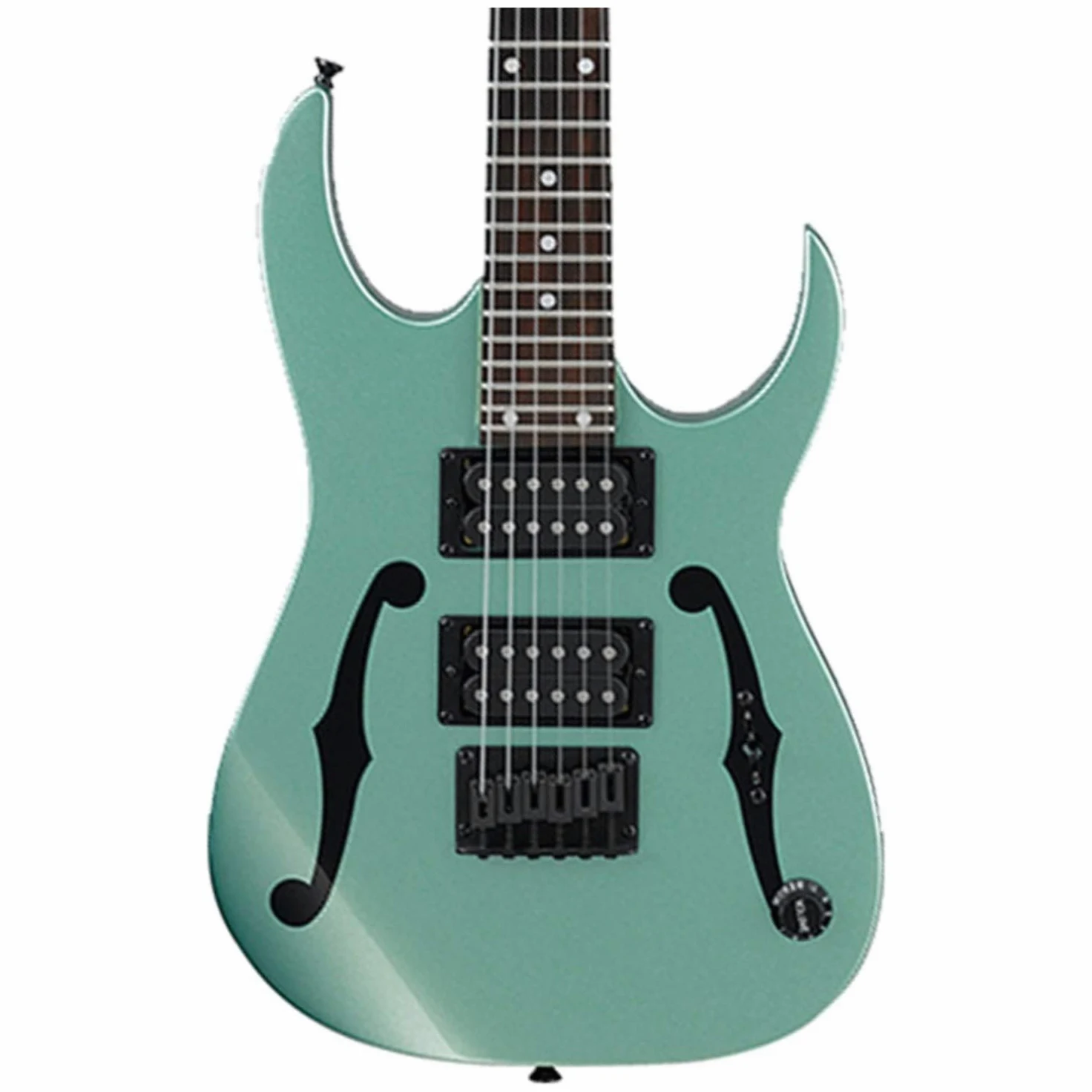 Ibanez Paul Gilbert PGMM21-MGN miKro Signature Metallic Light Green - Chitarra elettrica