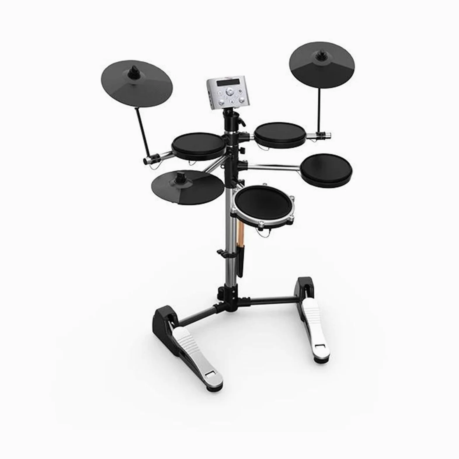 Batteria elettronica portatile, pieghevole, digitale, strumenti musicali professionali per tutti i batteristi, compatta e facile da trasportare