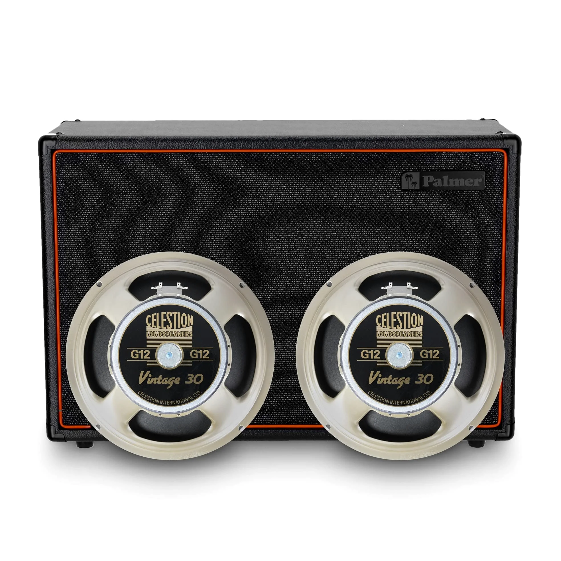 Palmer CAB 212 BX V30 - Altoparlante per chitarra con Celestion Vintage 30, 2 x 12, open back